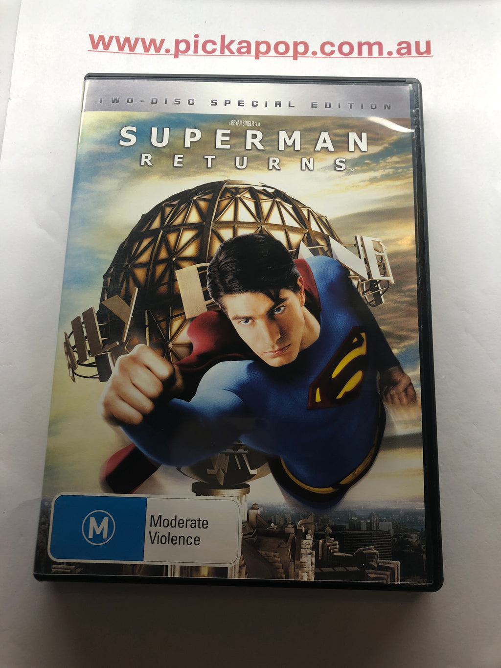 SUPERMAN RETURNS - (PAL Region 4) DVD Cleaned and Tested