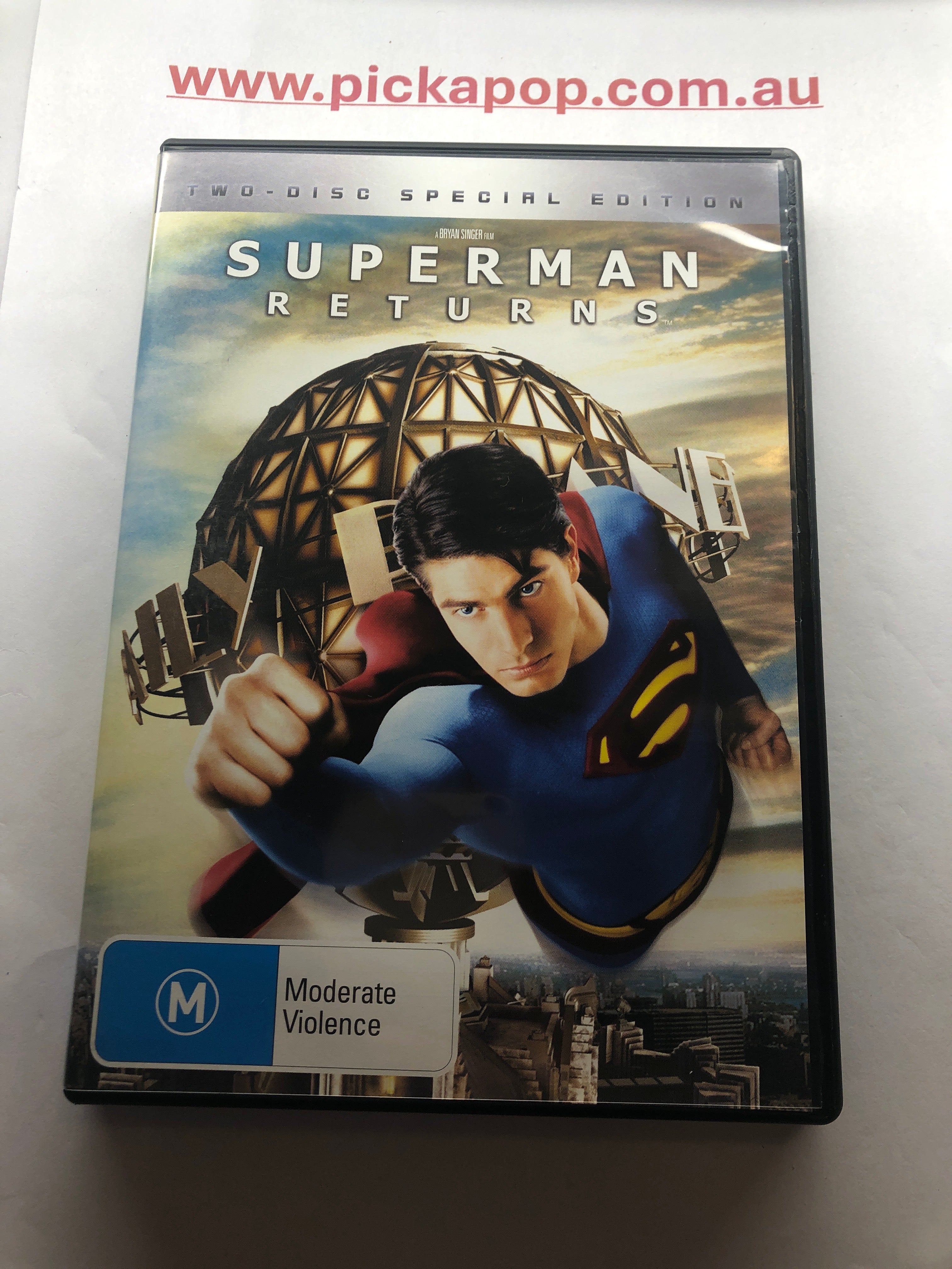 SUPERMAN RETURNS - (PAL Region 4) DVD Cleaned and Tested