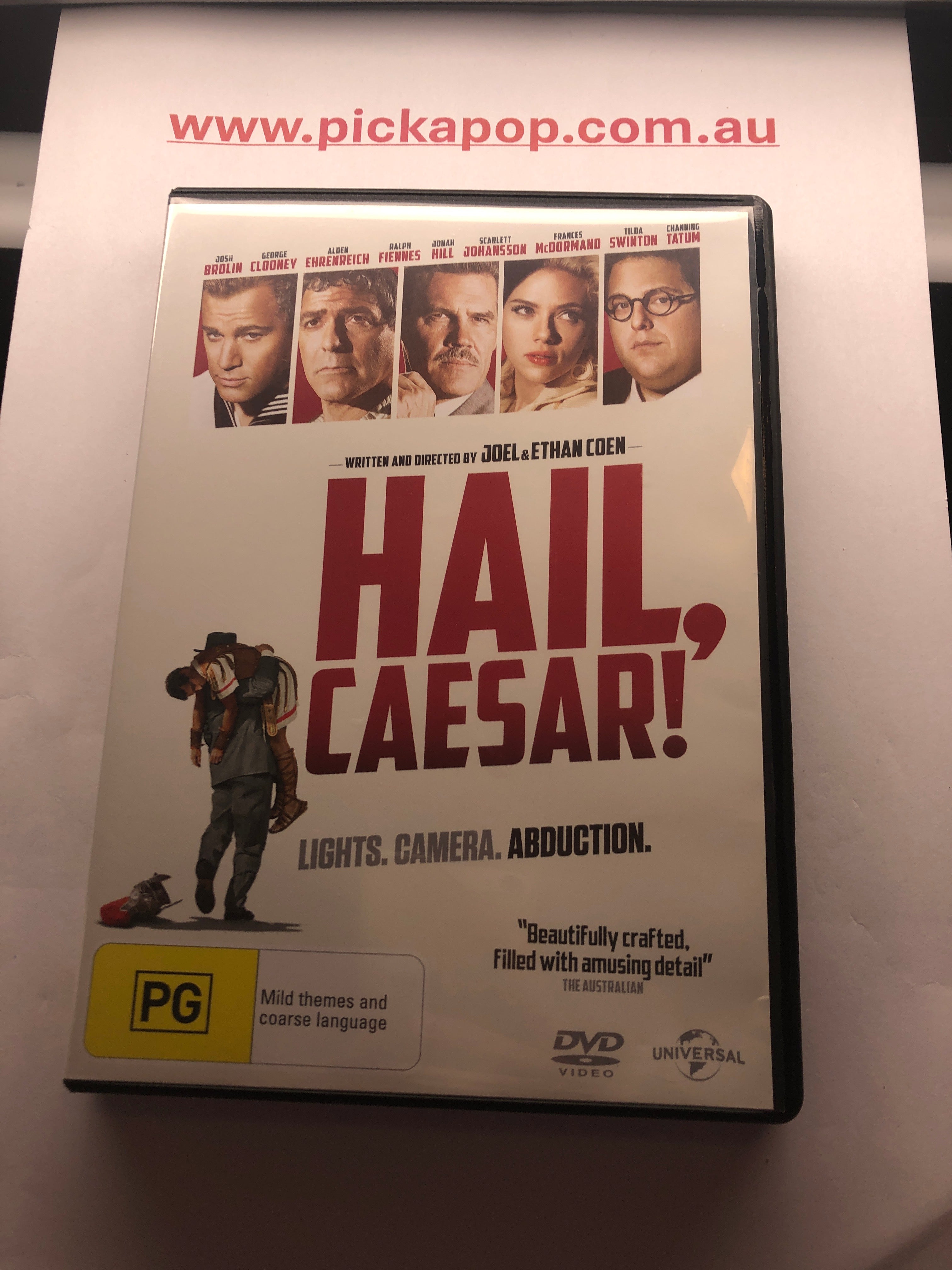 HAIL,CAESAR! - (PAL Region 4) DVD Cleaned and Tested