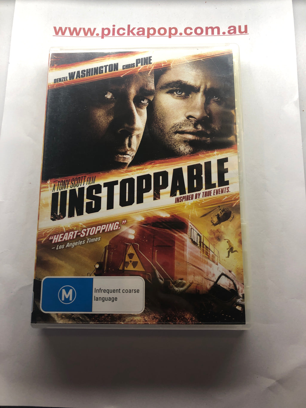 UNSTOPPABLE - (PAL Region 4) DVD Cleaned and Tested