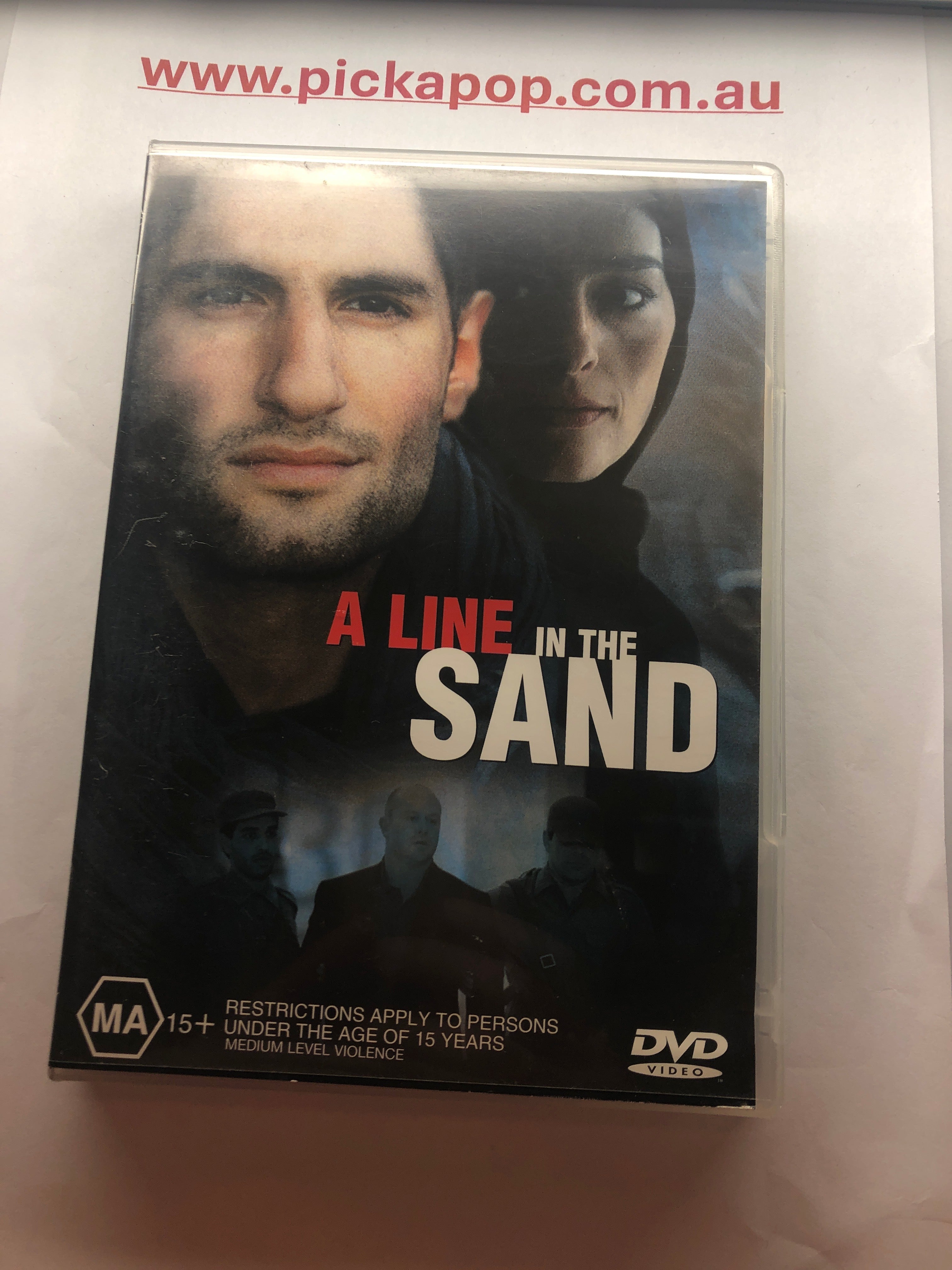 A LINE IN THE SAND - (PAL Region 4) DVD Cleaned and Tested