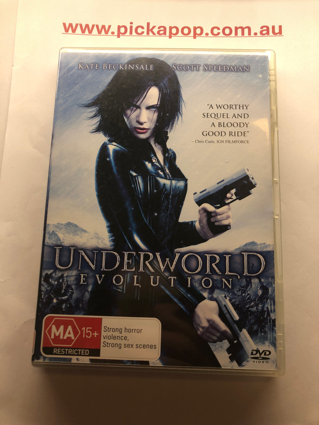 UNDERWORLD EVOLUTION - (PAL Region 4) DVD Cleaned and Tested