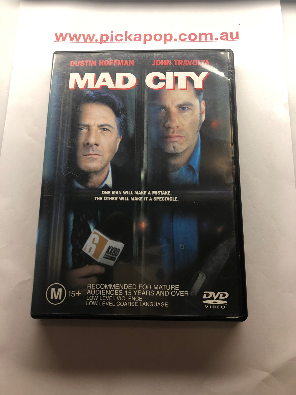 MAD CITY - (PAL Region 4) DVD Cleaned and Tested