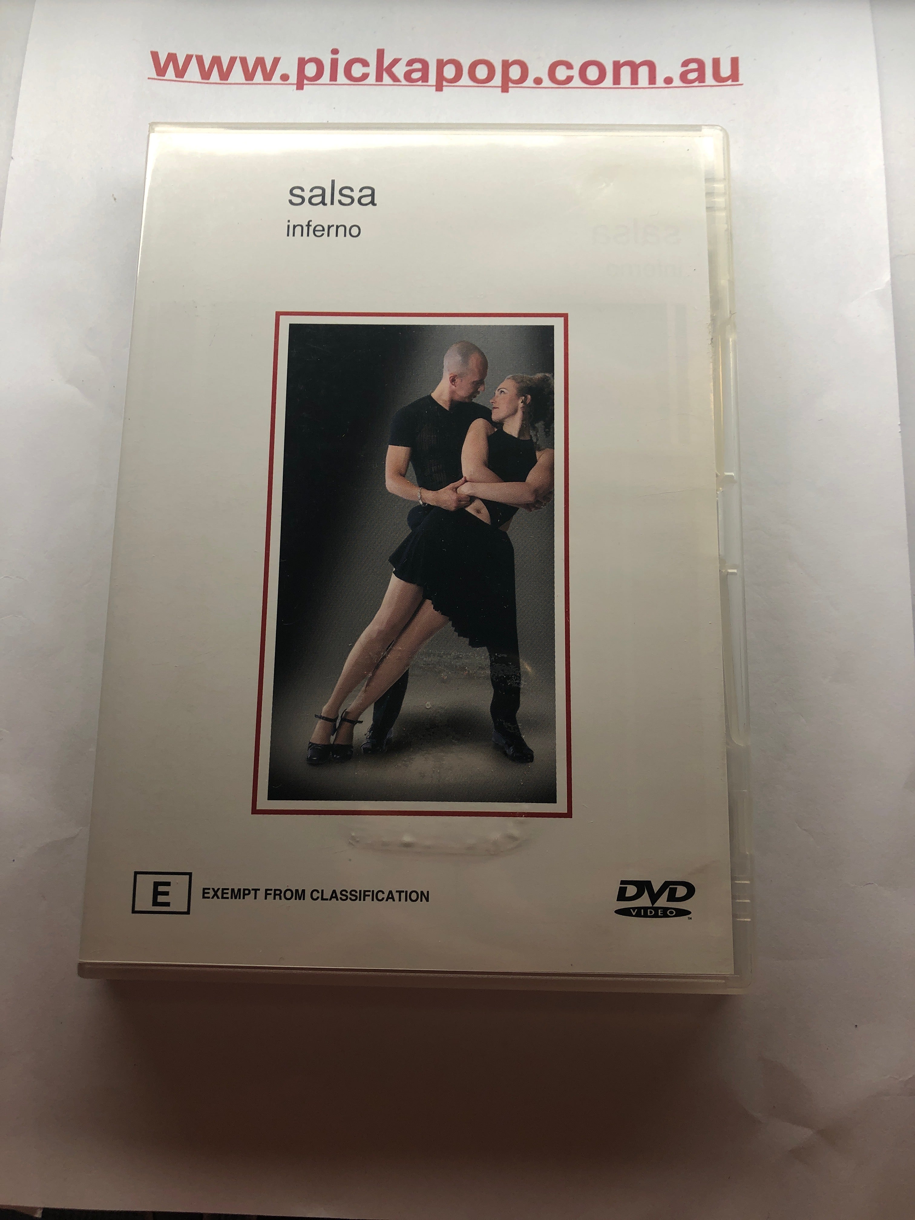 SALSA INFERNO - (PAL Region 4) DVD Cleaned and Tested