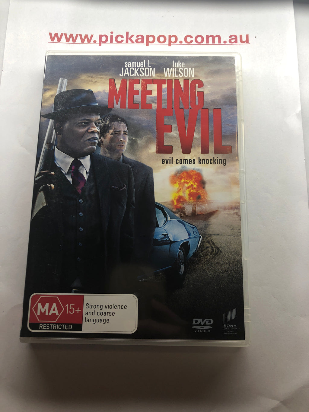 MEETING EVIL - (PAL Region 4) DVD Cleaned and Tested