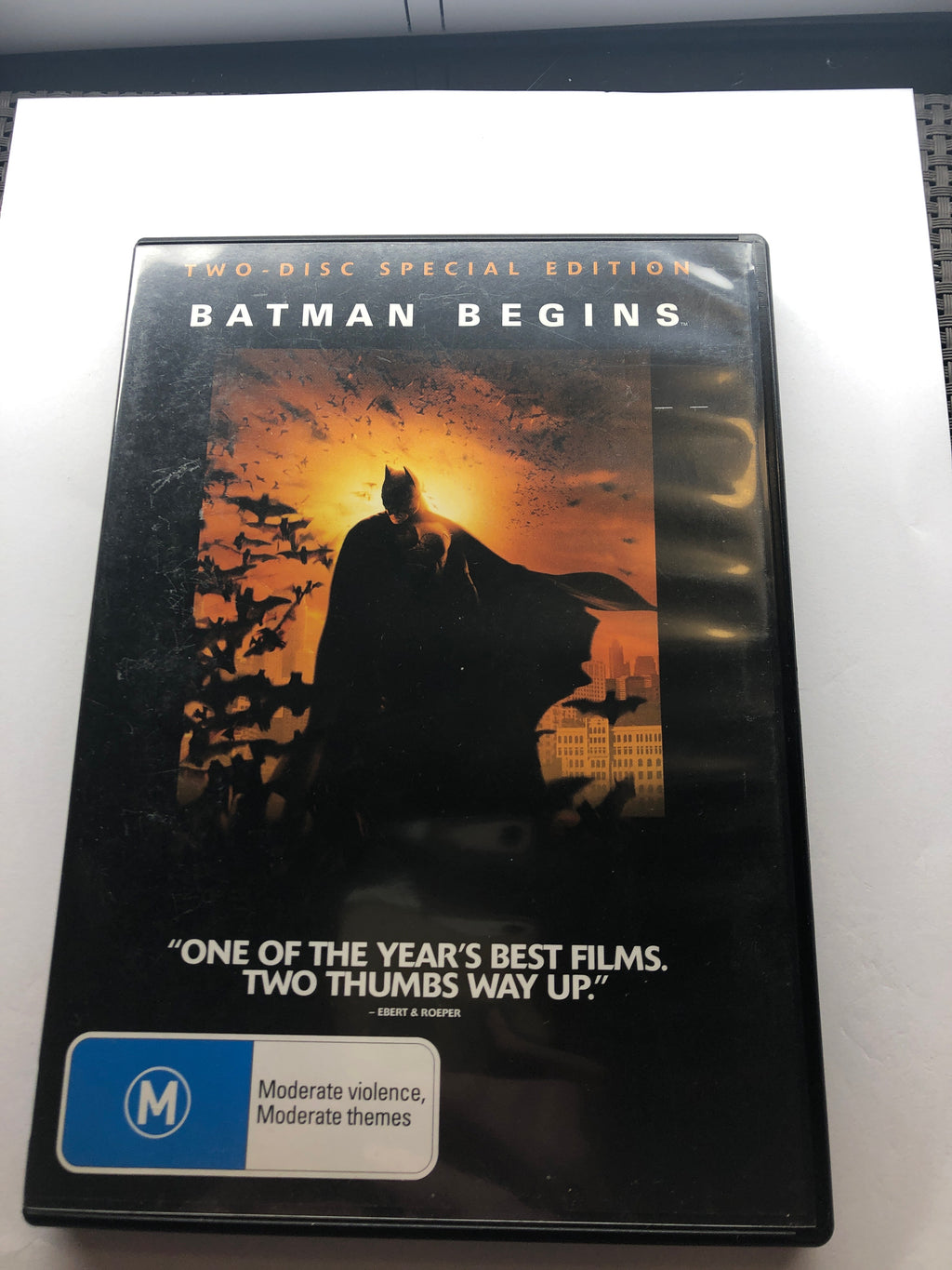 BATMAN BEGINS - (PAL Region 4) DVD Cleaned and Tested