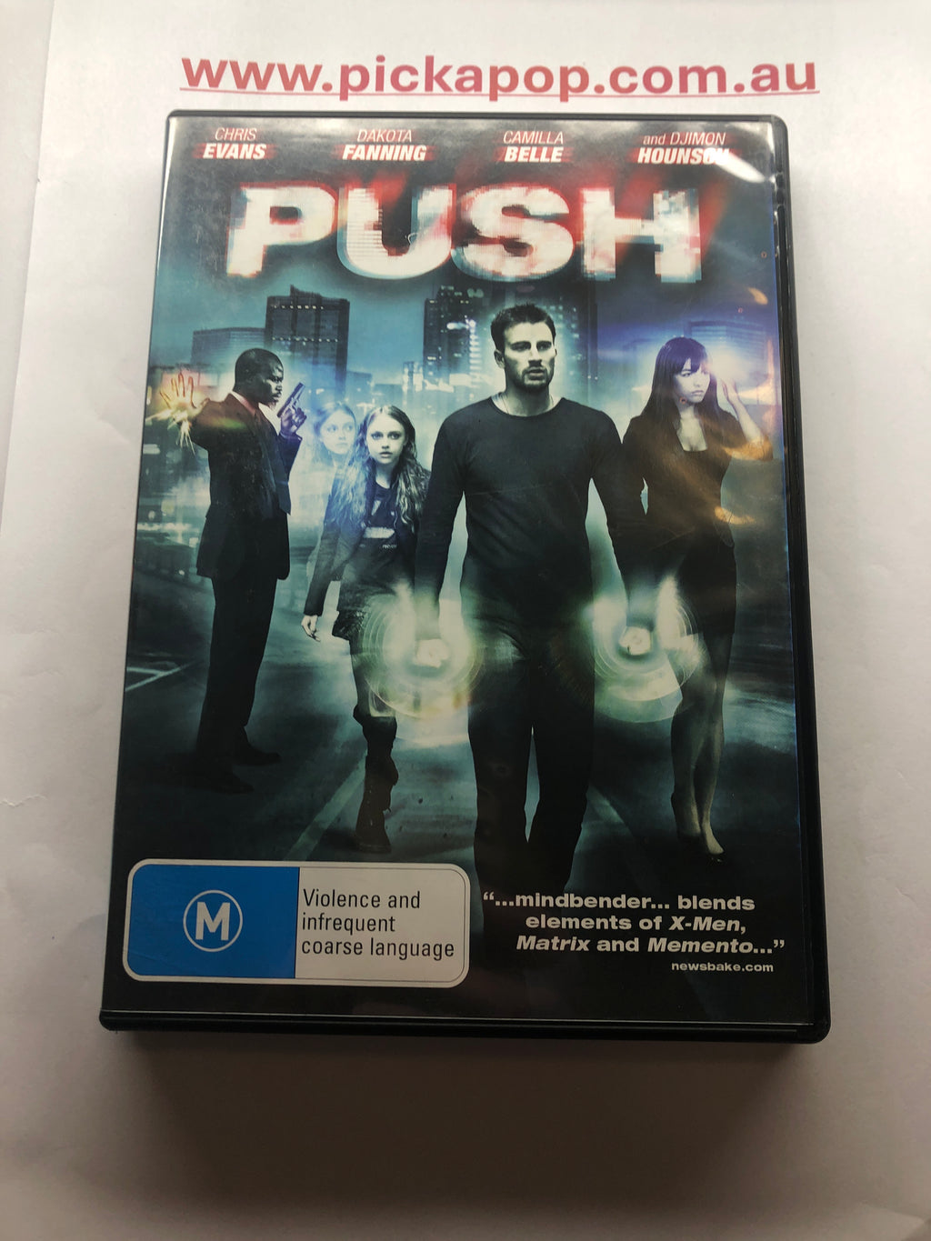PUSH -(PAL Region 4) DVD Cleaned and Tested