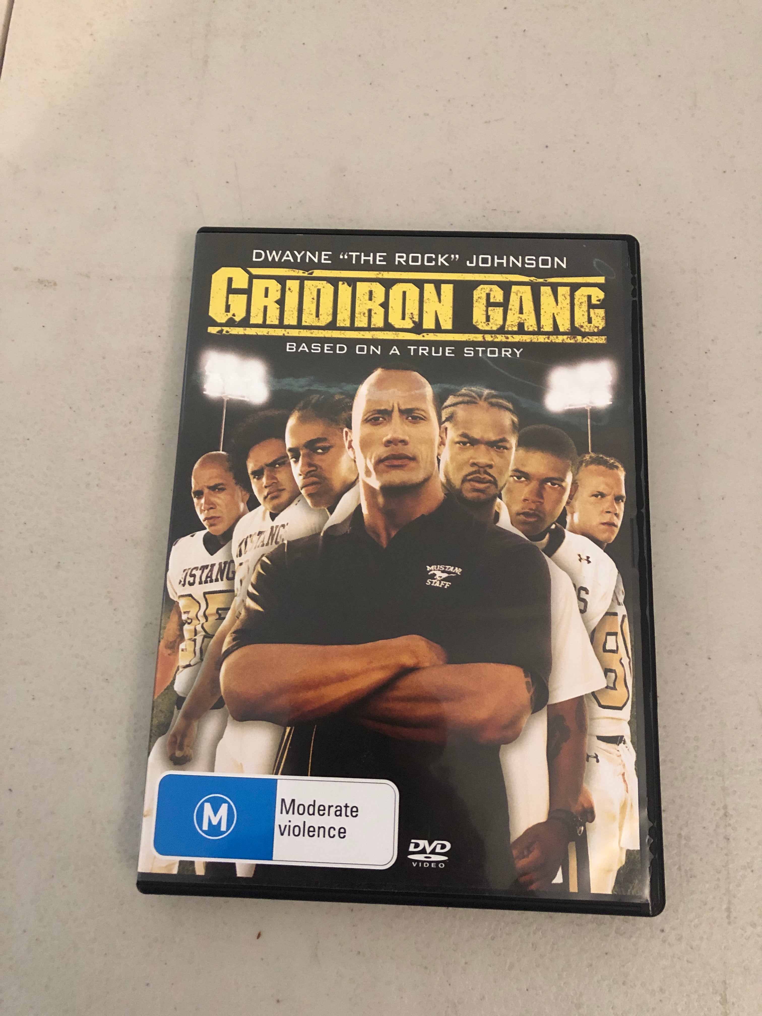 GRIDIRON GANG - PAL Region 4 - DVD Cleaned and Tested