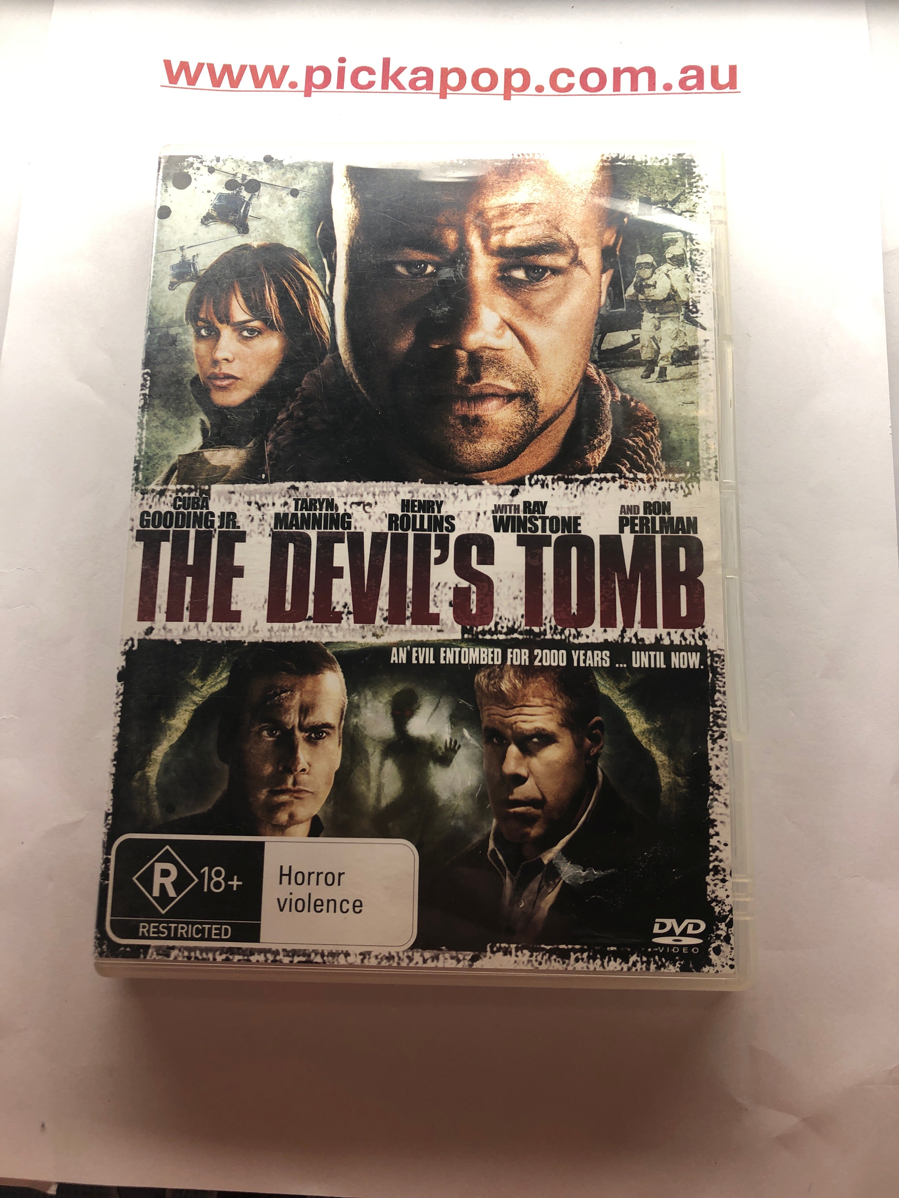 THE DEVIL'S TOMB - (PAL Region 4) DVD Cleaned and Tested
