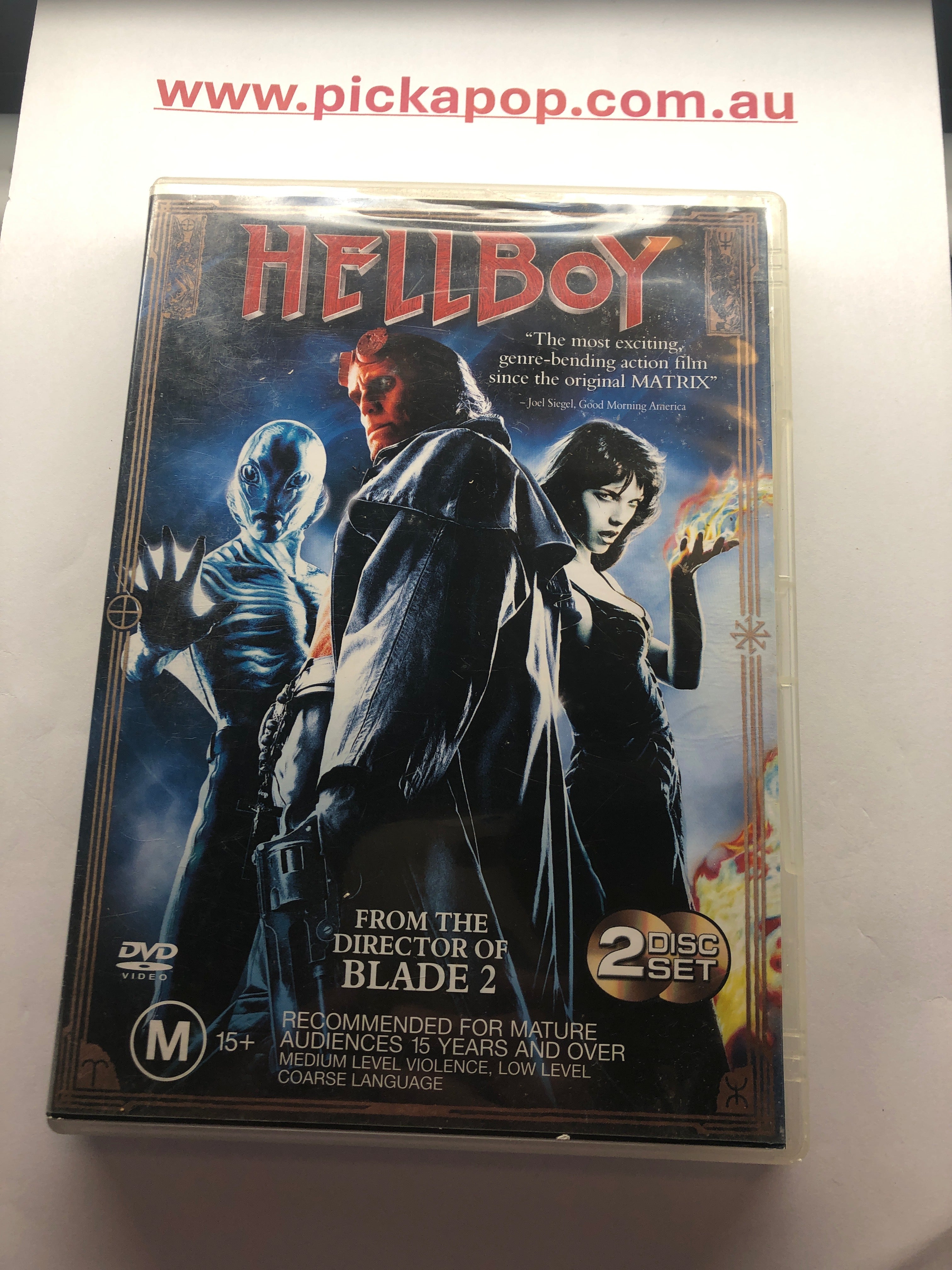 HELLBOY - (PAL Region 4) DVD Cleaned and Tested