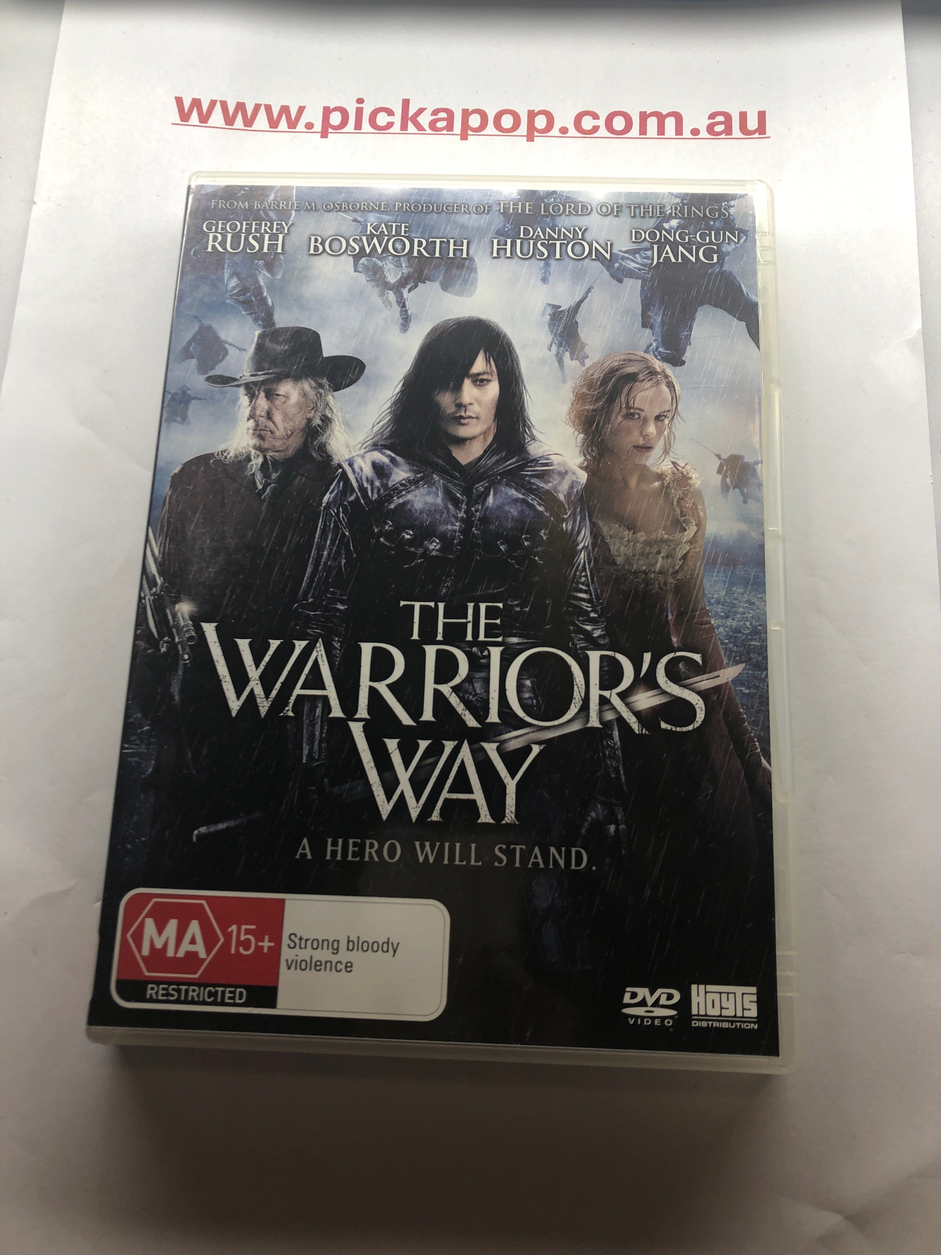 THE WARRIORS WAY - (PAL Region 4) DVD Cleaned and Tested