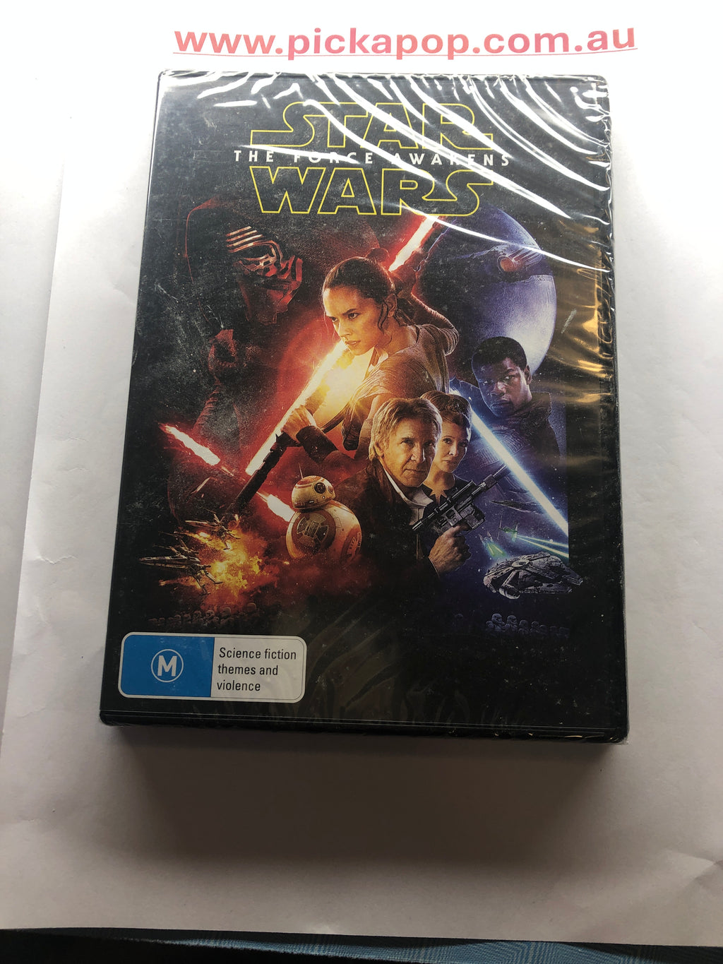 STAR WARS THE FORCE AWAKENS - (PAL Region 4) DVD Cleaned and Tested