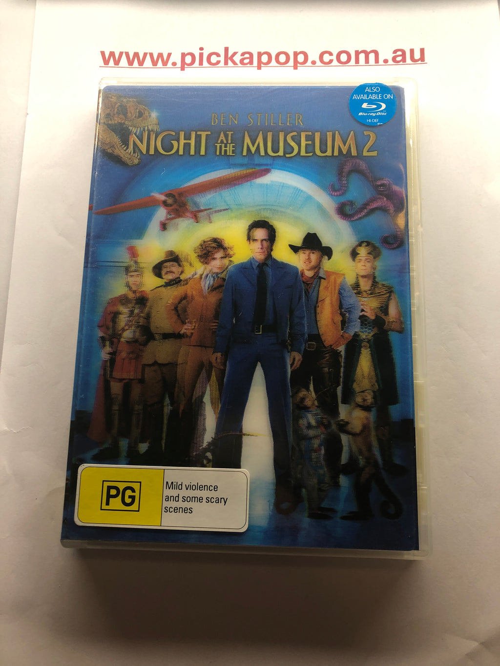 NIGHT AT THE MUSEUM 2 - (PAL Region 4) DVD Cleaned and Tested