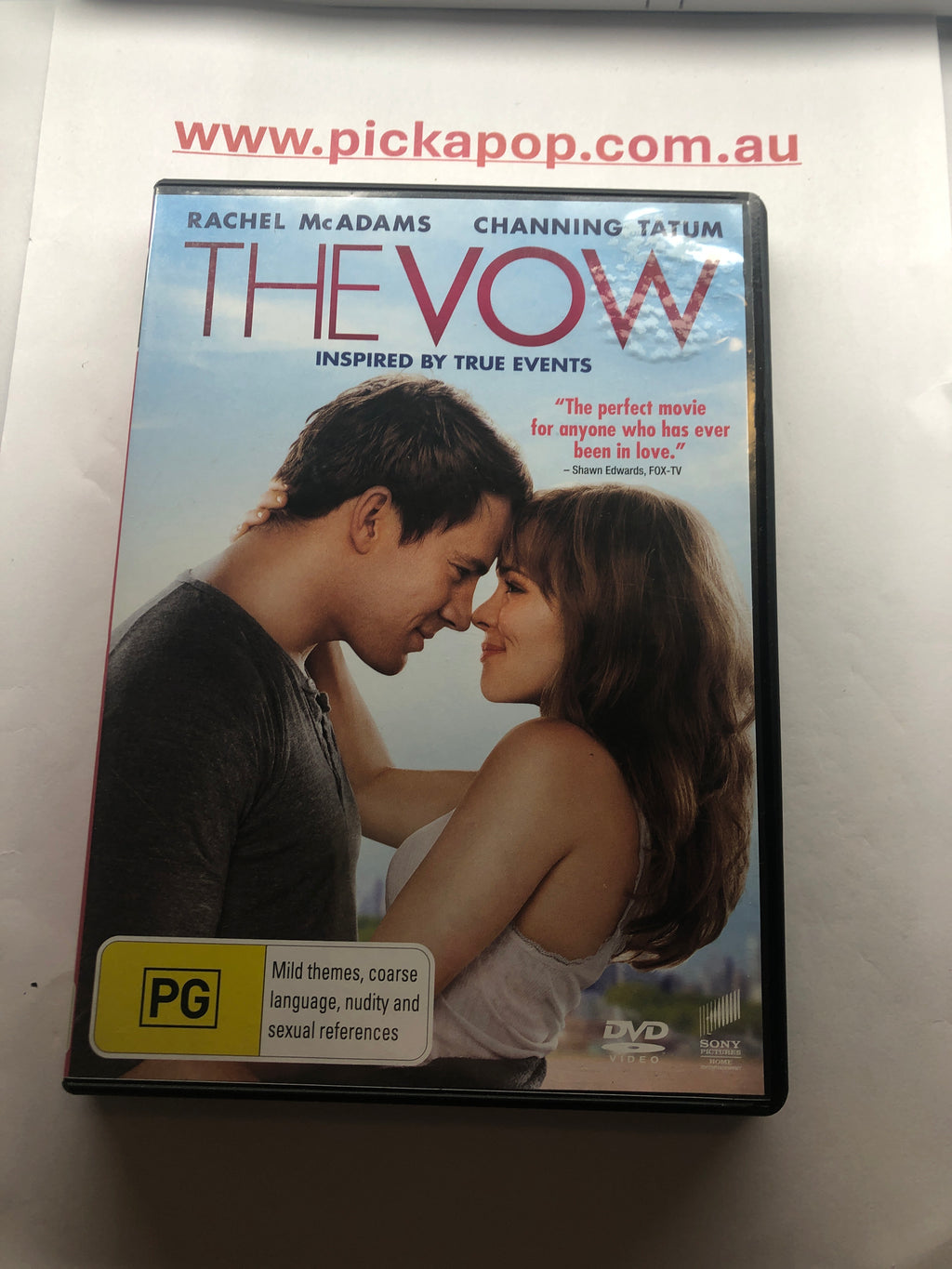 THE VOW - (PAL Region 4) DVD Cleaned and Tested