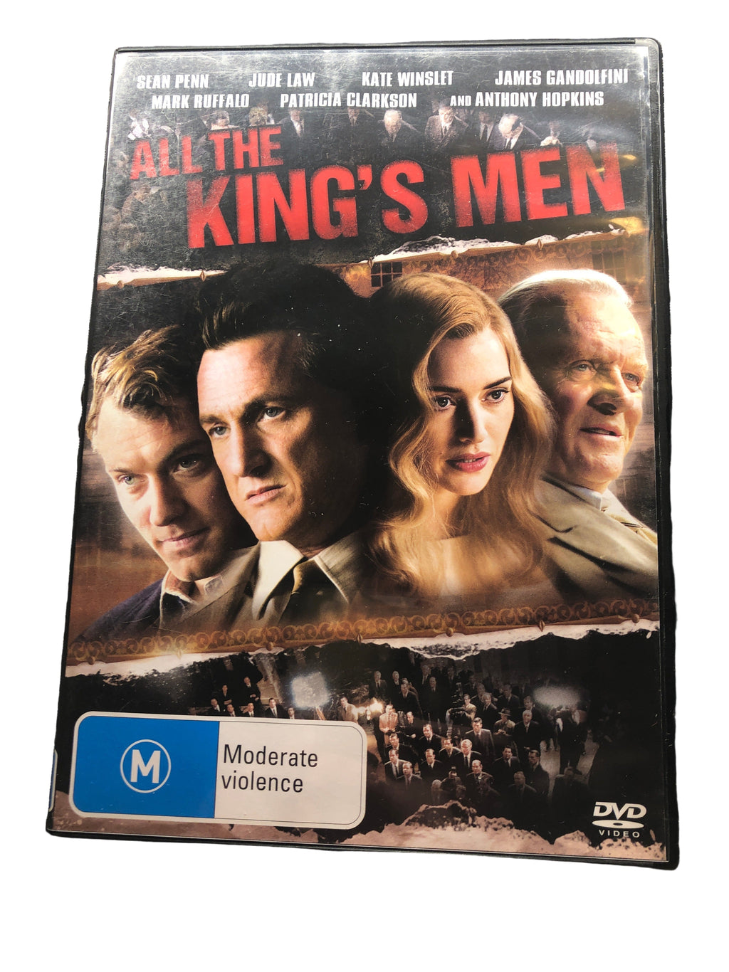 ALL THE KING'S MEN - (PAL Region 4) DVD Cleaned and Tested