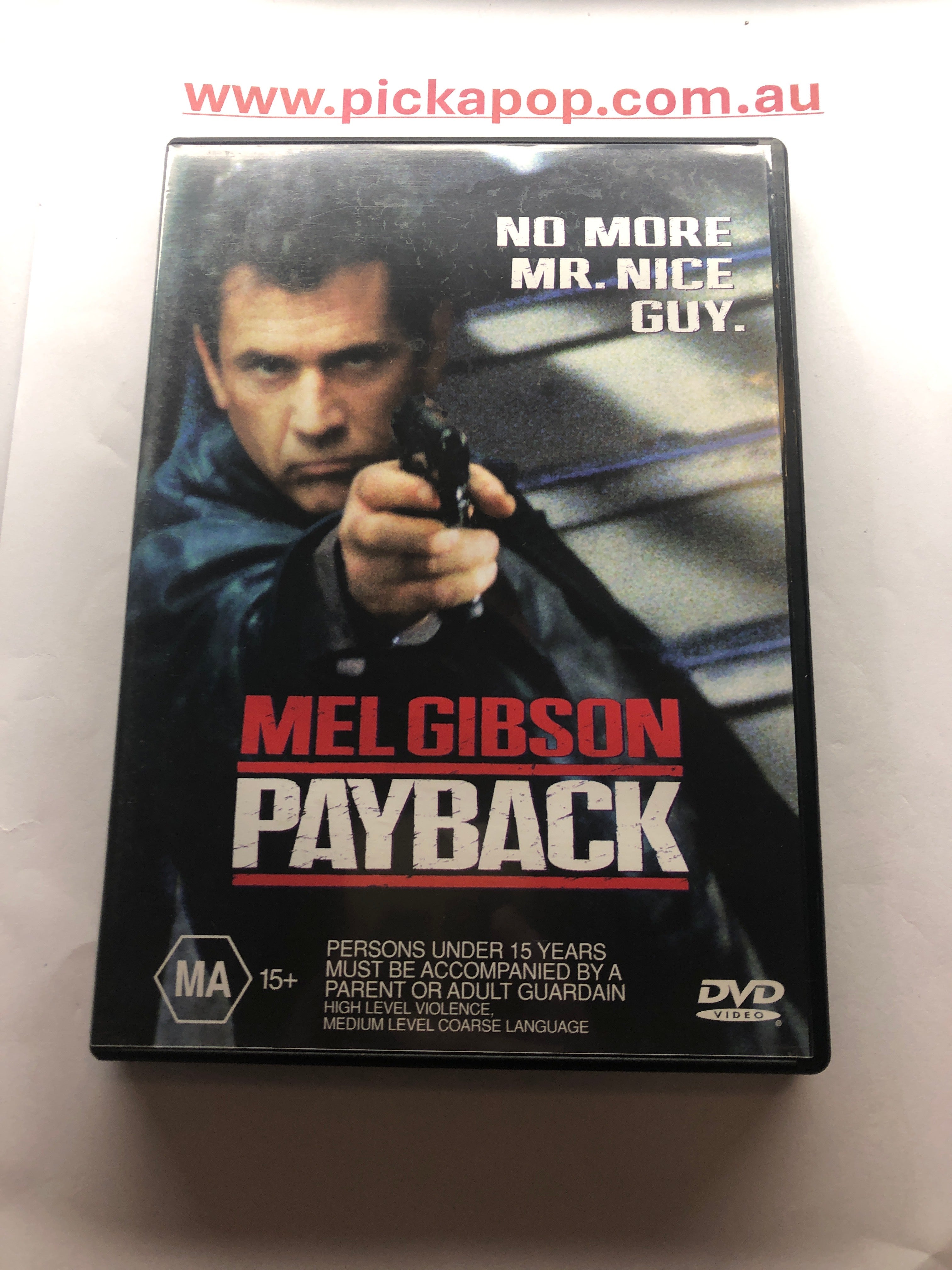 PAYBACK - (PAL Region 4) DVD Cleaned and Tested