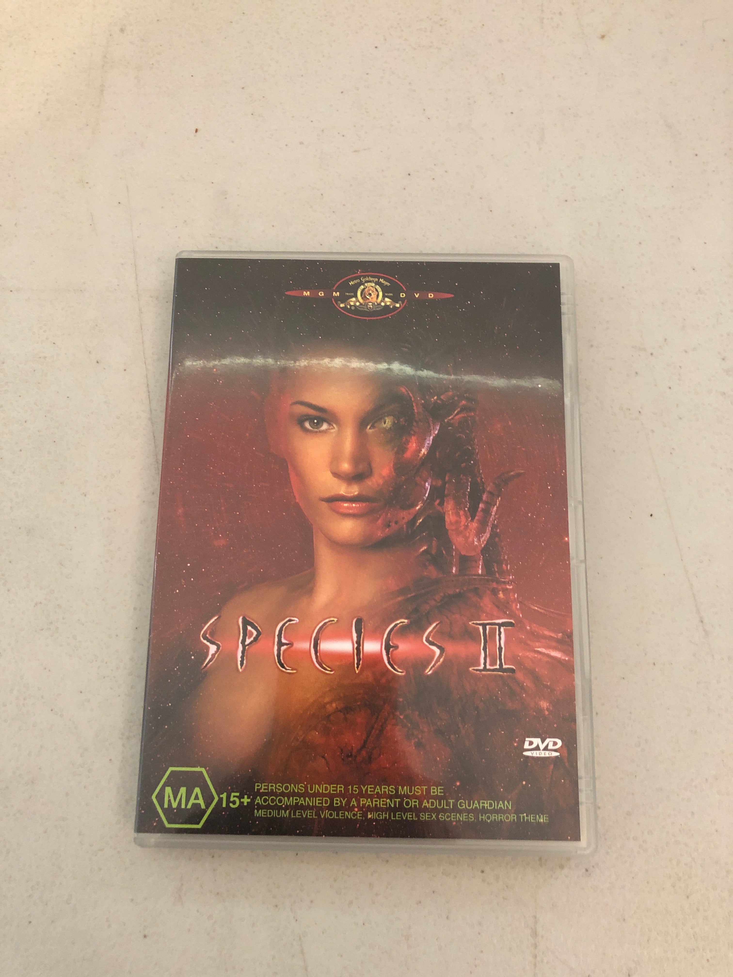 SPECIES II - PAL Region 4 - DVD Cleaned and Tested