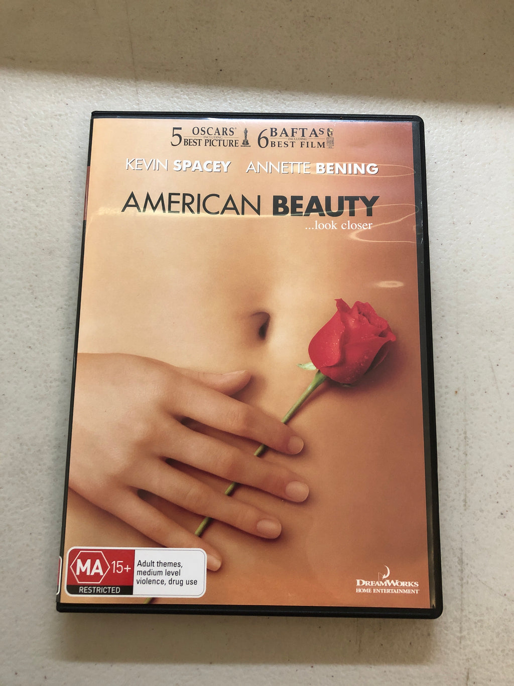 AMERICAN BEAUTY - PAL Region 4 - DVD Cleaned and Tested