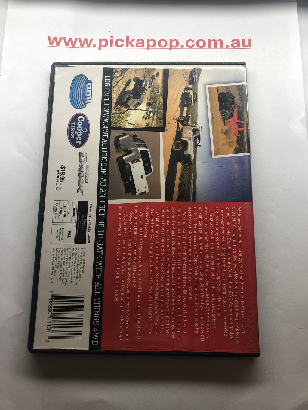 AUSTRALIAN 4WD ACTION - (PAL Region 4) DVD Cleaned and Tested