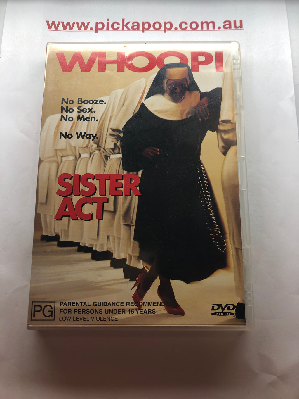 SISTER ACT - (PAL Region 4) DVD Cleaned and Tested