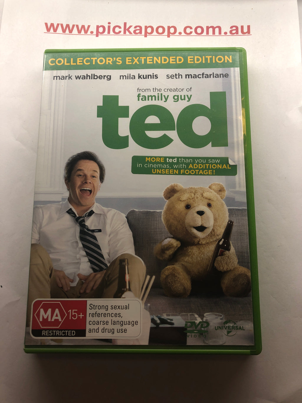 TED COLLECTORS EXTENDED EDITION - (PAL 4 ) DVD Cleaned and Tested