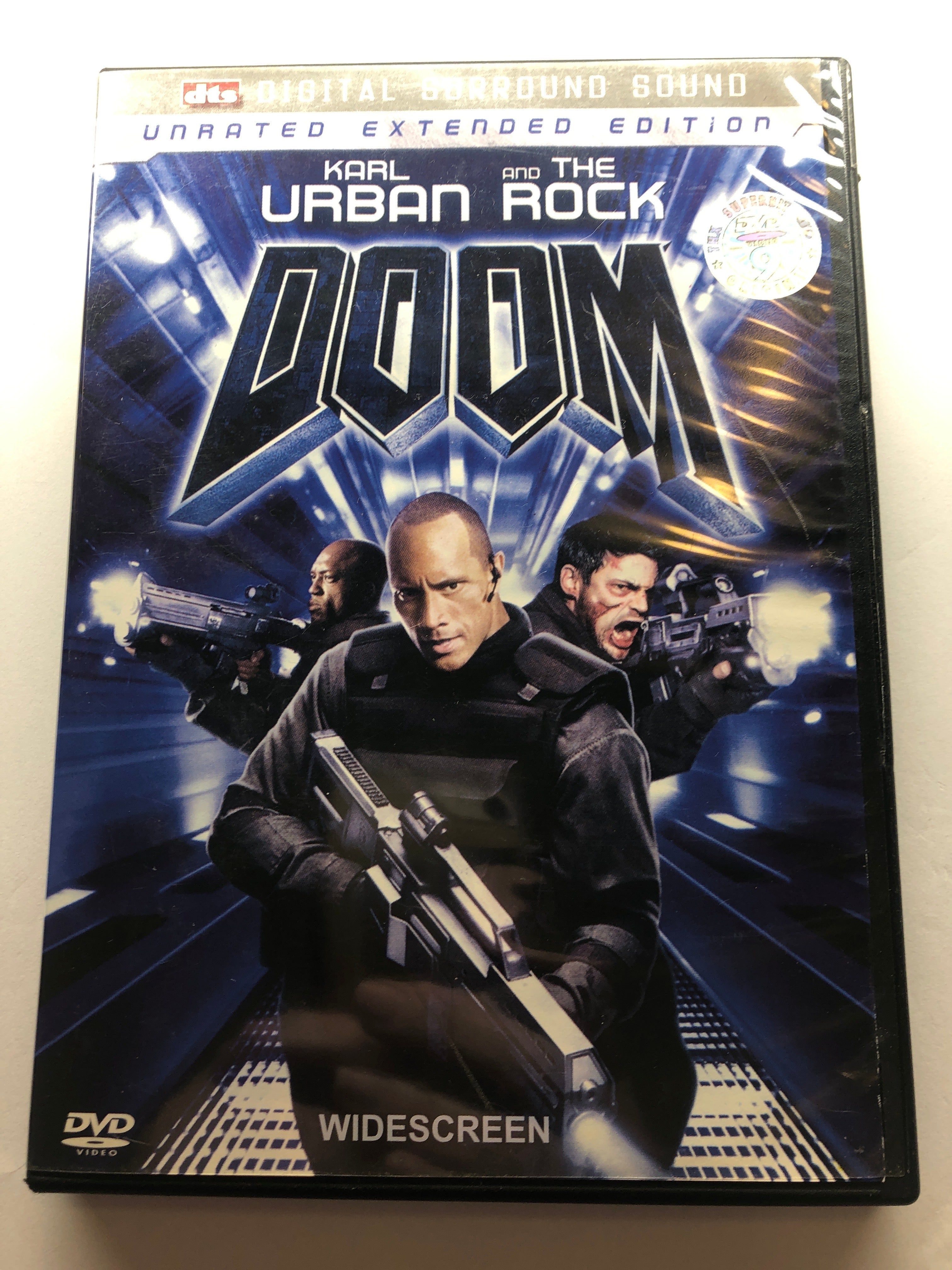 DOOM UNRATED EXTENDED EDITION - (PAL Region 4) DVD Cleaned and Tested