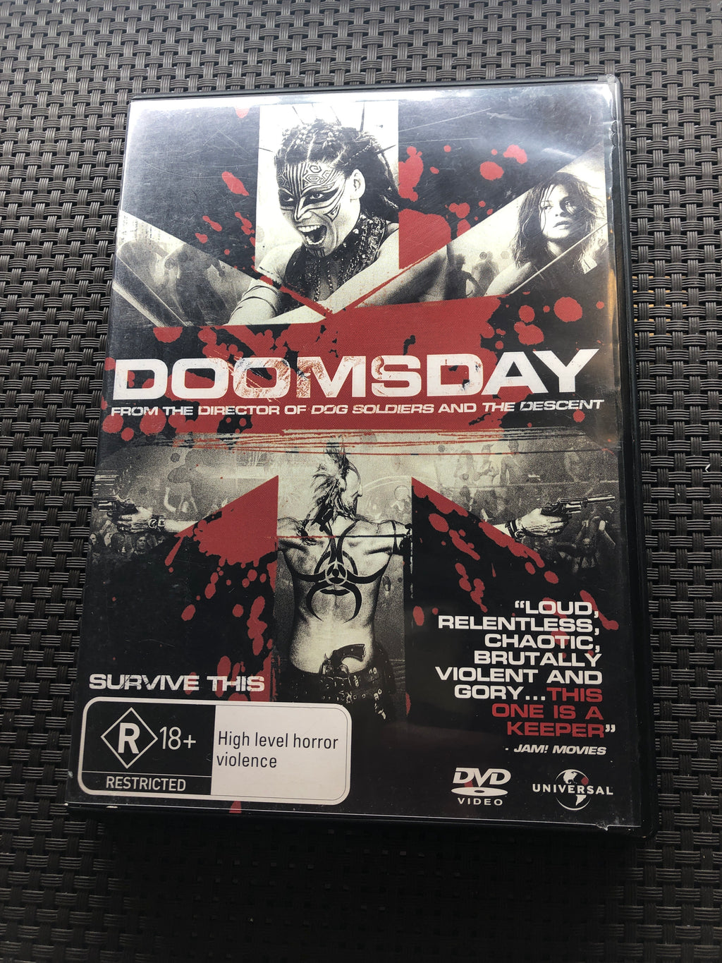 DOOMSDAY - (PAL Region 4) DVD Cleaned and Tested