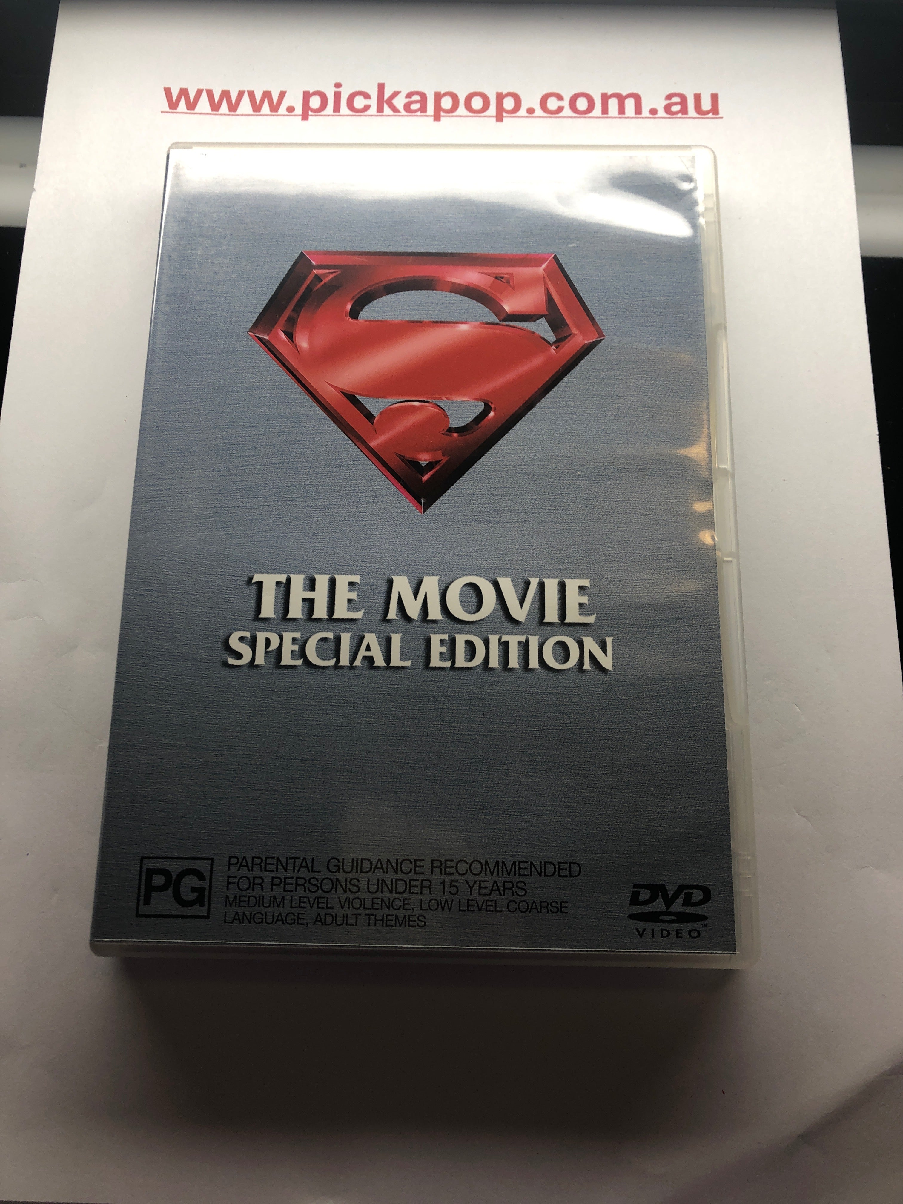SUPERMAN THE MOVIE SPECIAL EDITION - (PAL Region 4) DVD Cleaned and Te ...