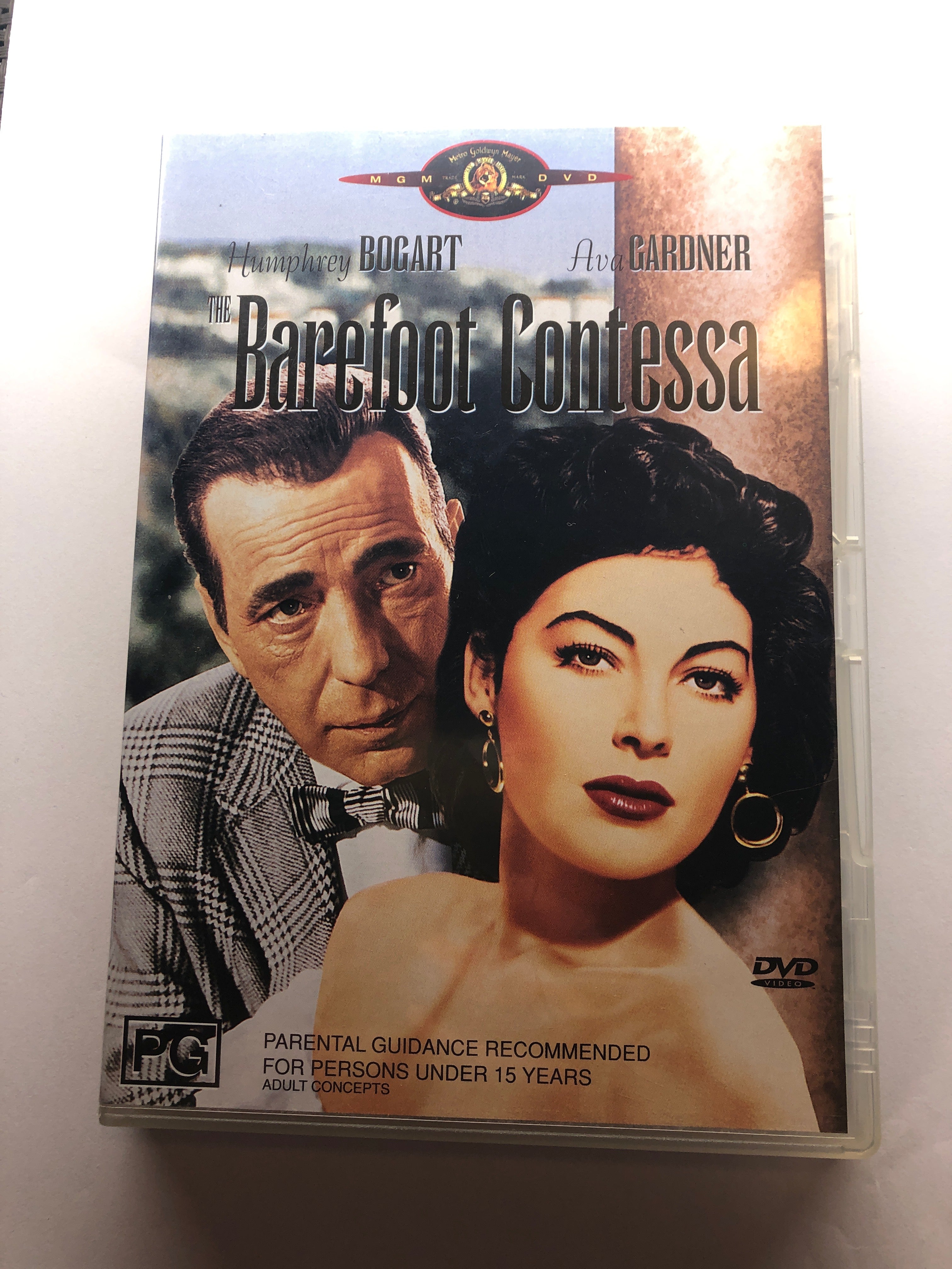 THE BAREFOOT CONTESSA - (PAL Region 4) DVD Cleaned and Tested