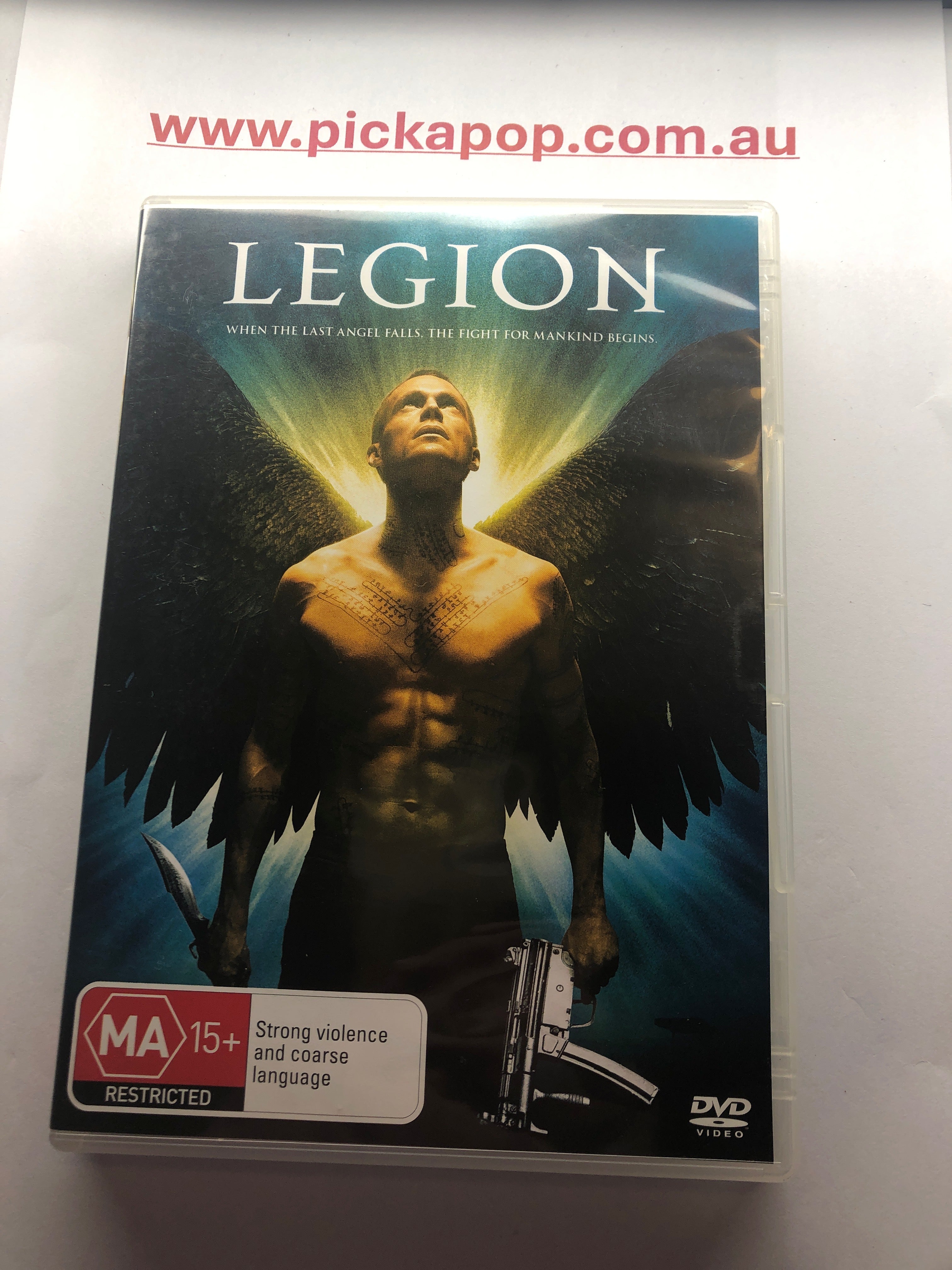LEGION - (PAL Region 4) DVD Cleaned and Tested