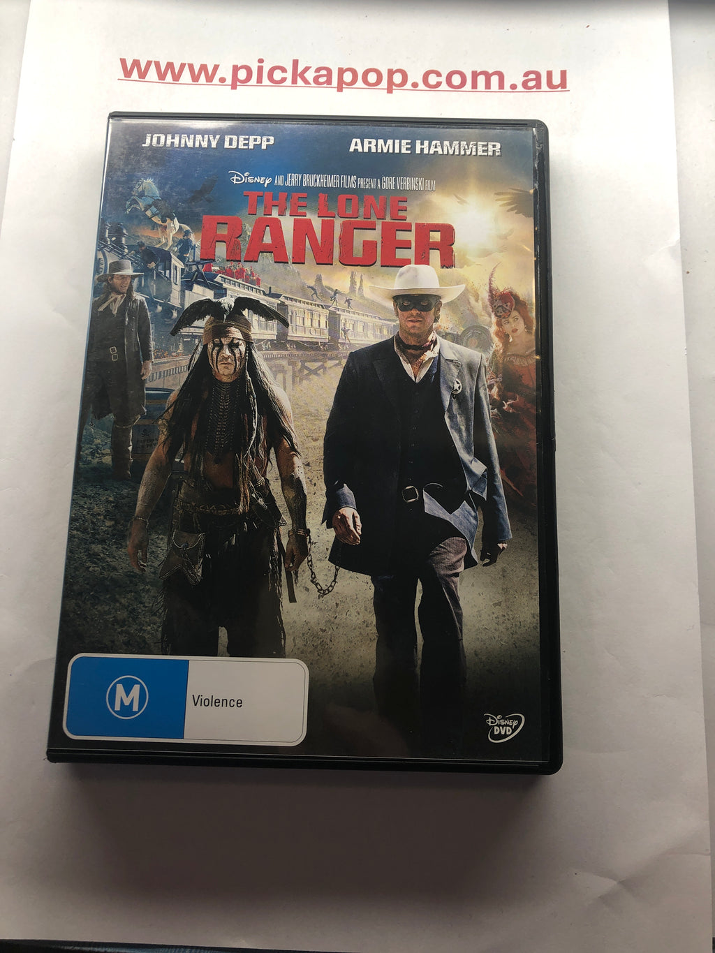 THE LONE RANGER (PAL Region 4) DVD Cleaned and Tested