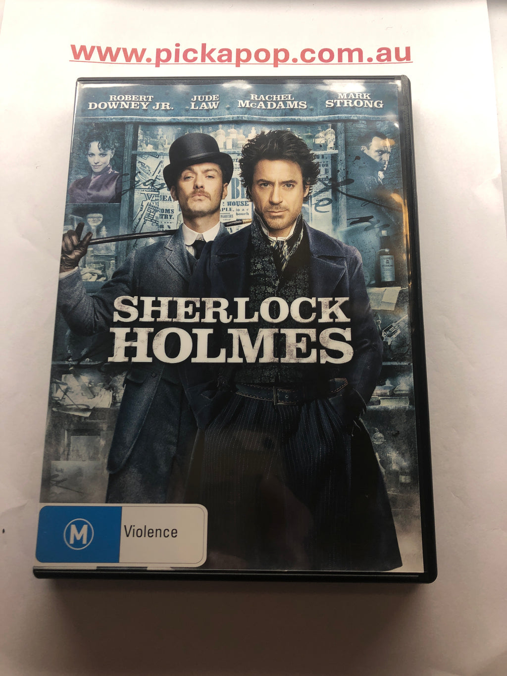 SHERLOCK HOLMES - (PAL Region 4) DVD Cleaned and Tested