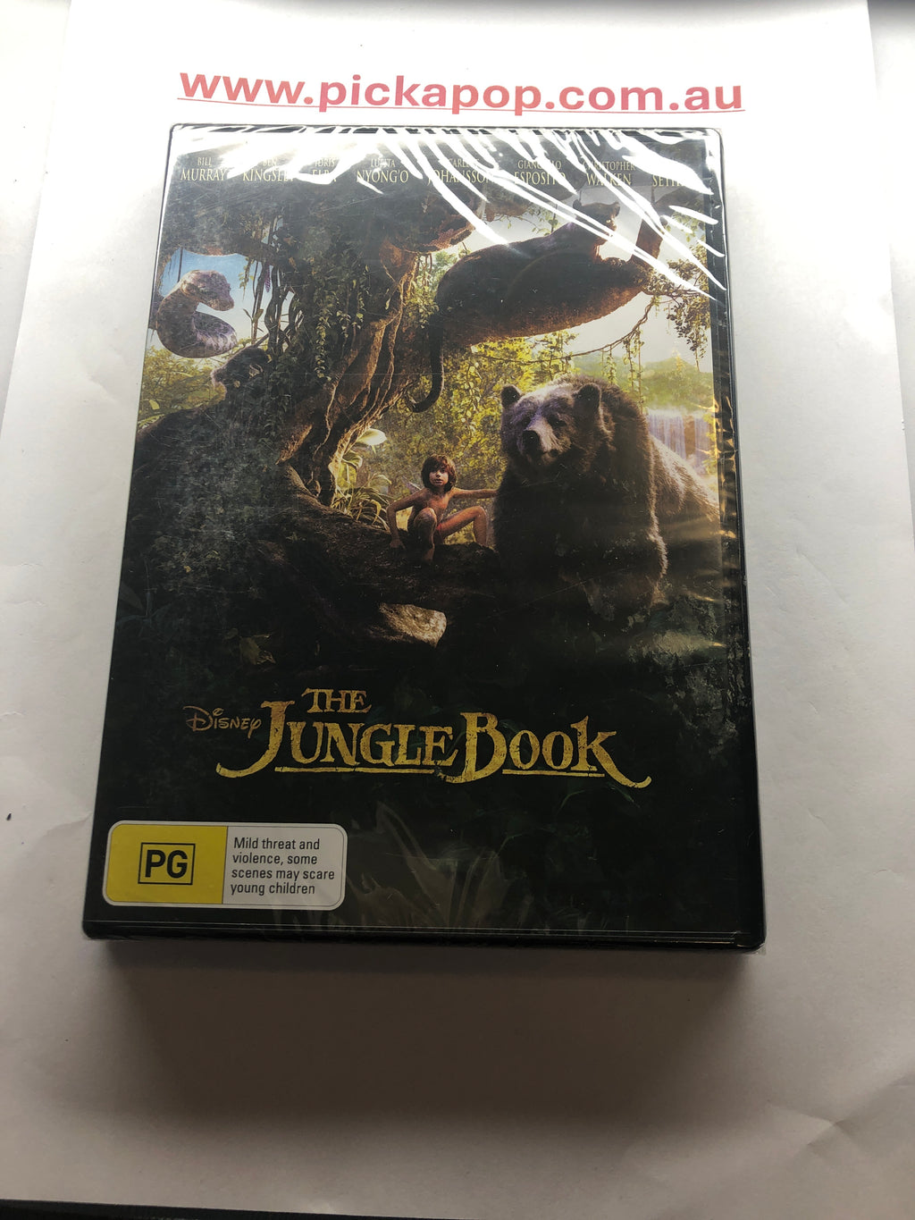 THE JUNGLE BOOK - (PAL Region 4) DVD Cleaned and Tested