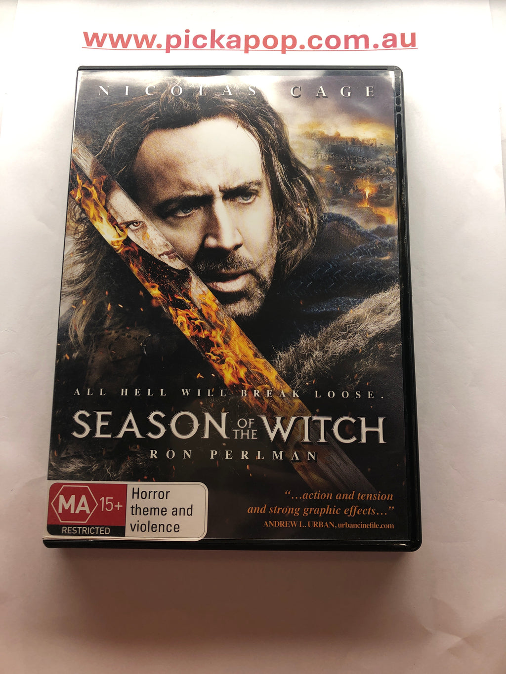 SEASON OF THE WITCH - (PAL Region 4) DVD Cleaned and Tested