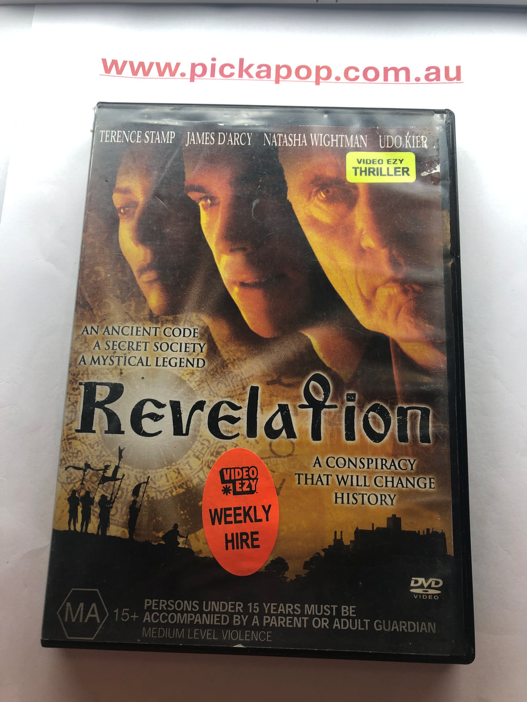 REVELATION - (PAL Region 4) DVD Cleaned and Tested