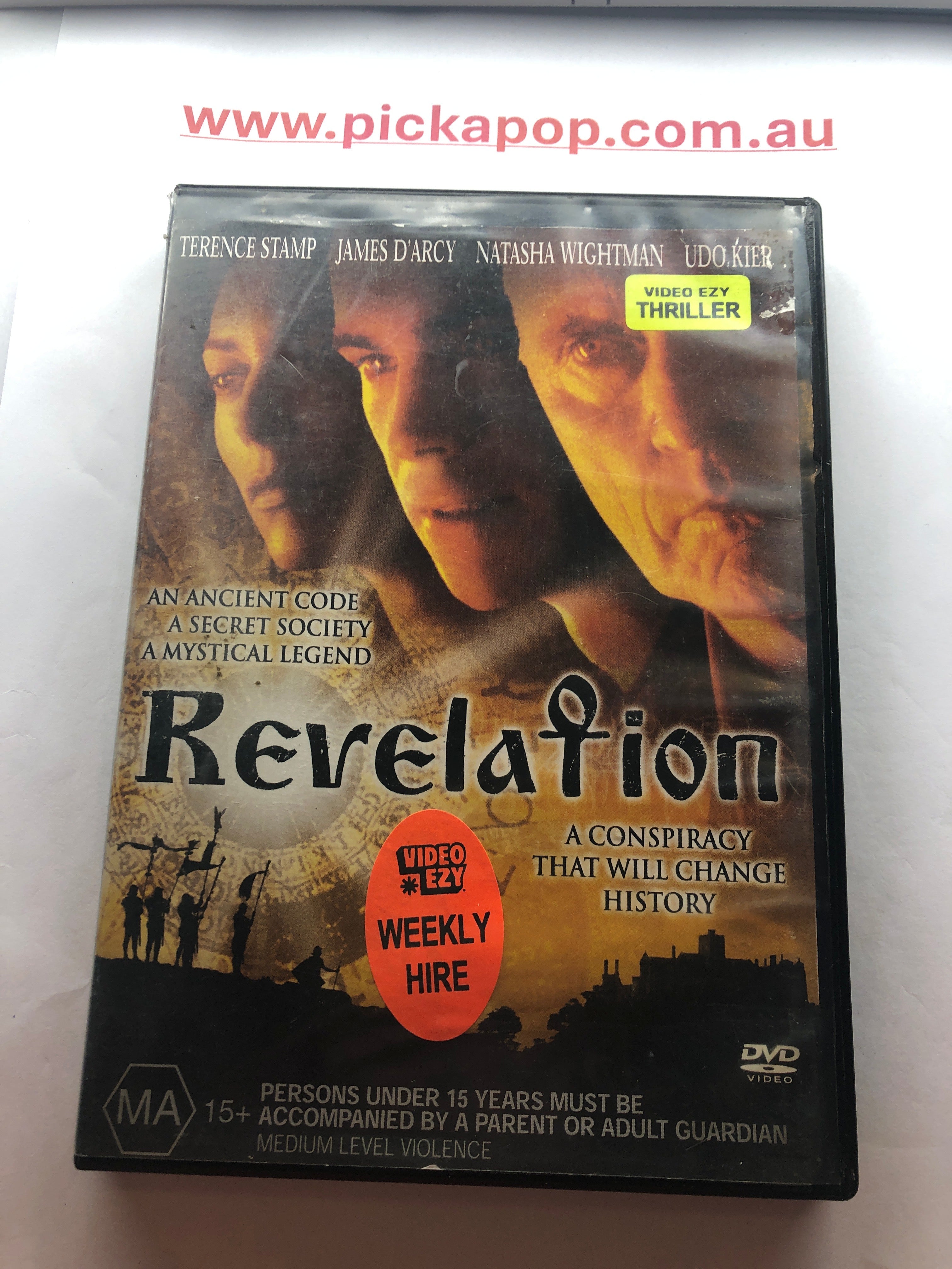 REVELATION - (PAL Region 4) DVD Cleaned and Tested
