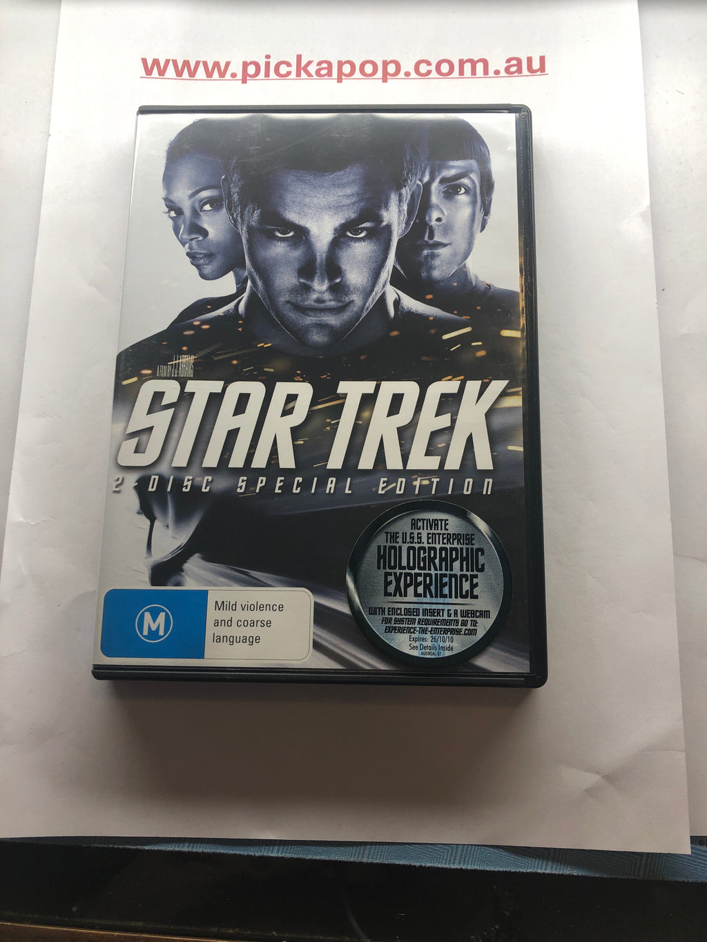 STAR TREK 2 DISC SPECIAL EDITION - (PAL Region 4) DVD Cleaned and Tested