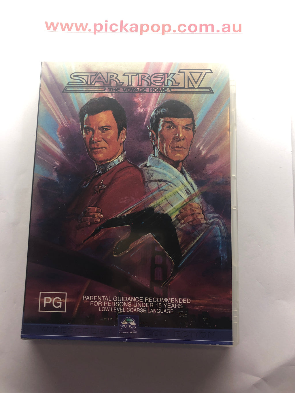 STAR TREK IV THE VOYAGE HOME - (PAL Region 4) DVD Cleaned and Tested