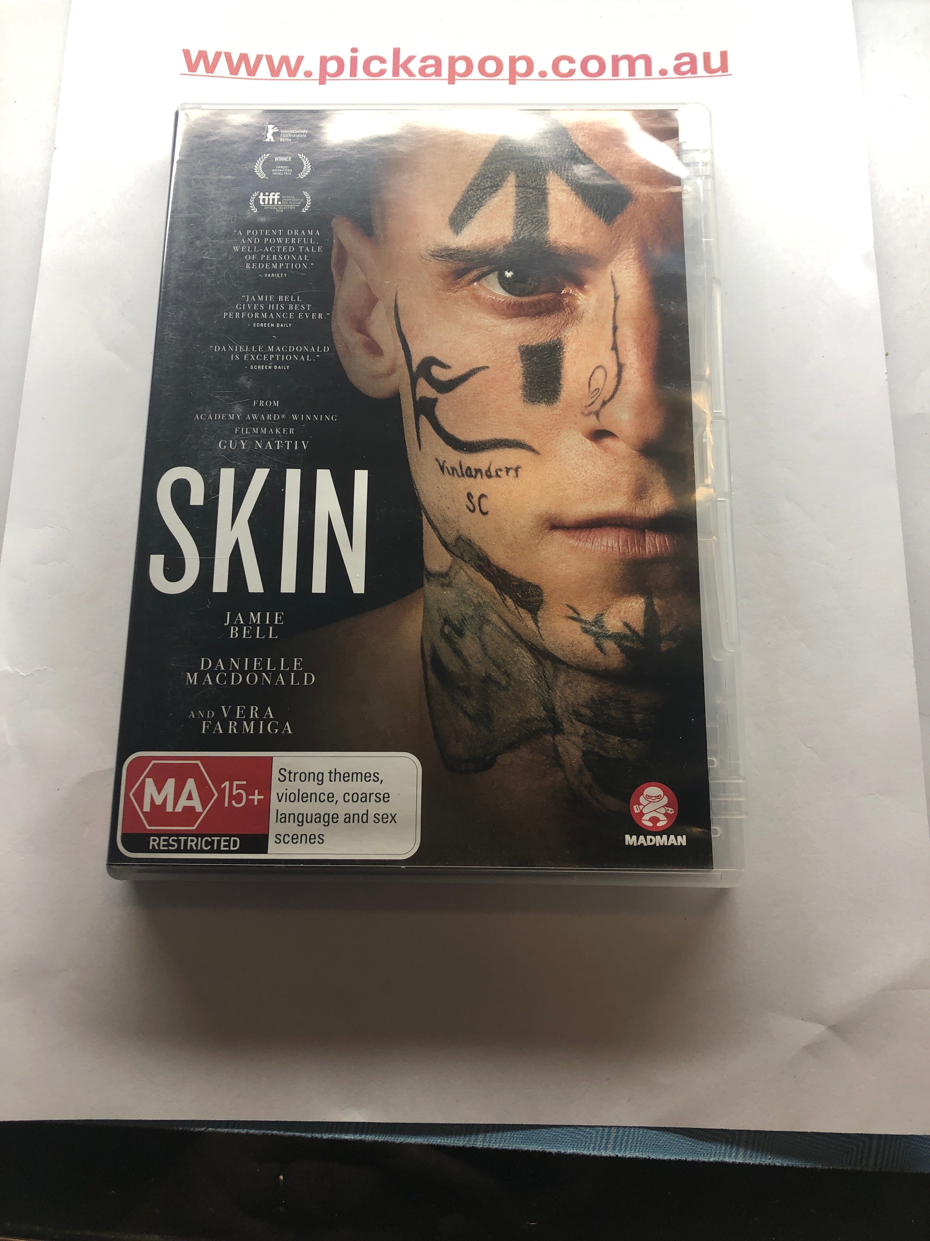 SKIN - (PAL Region 4) DVD Cleaned and Tested