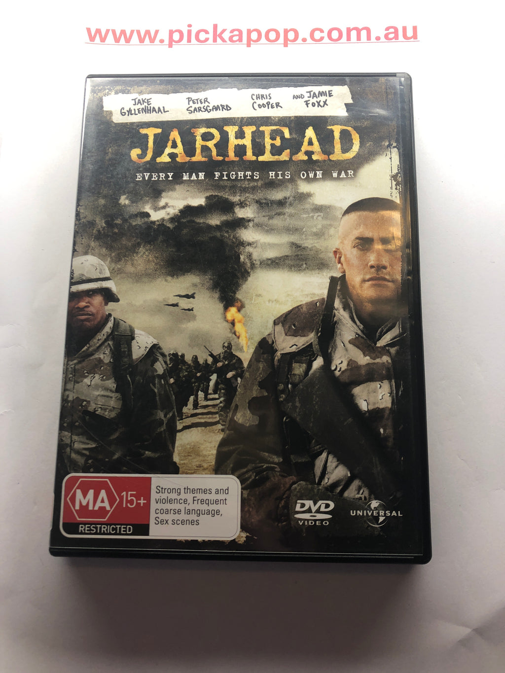 JARHEAD - (PAL Region 4) DVD Cleaned and Tested