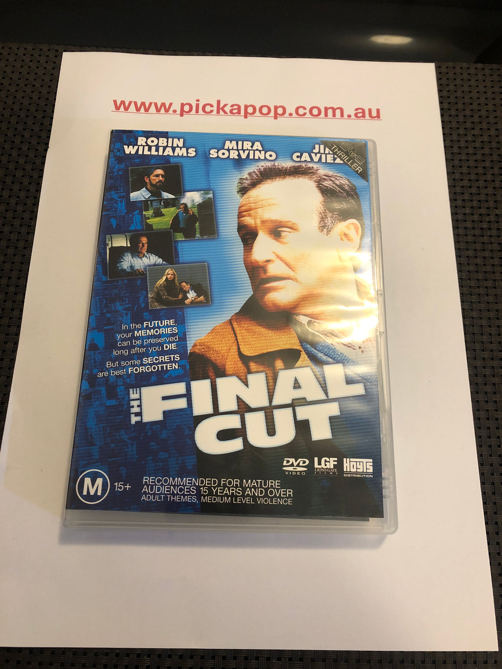 THE FINAL CUT - (PAL Region 4) DVD Cleaned and Tested