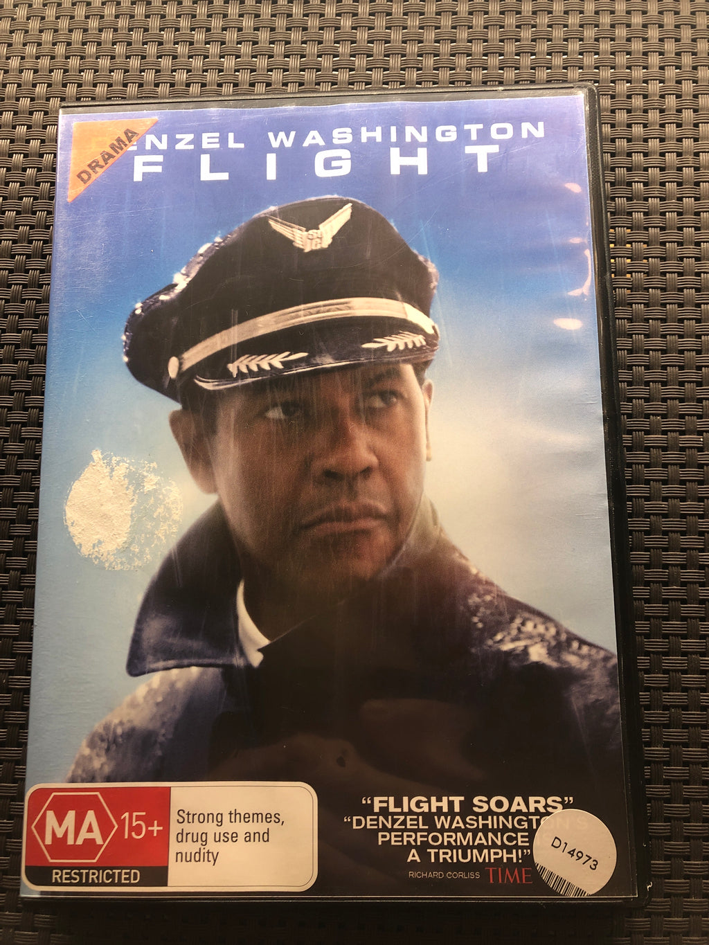 FLIGHT - EX RENTAL - (PAL Region 4) DVD Cleaned and Tested