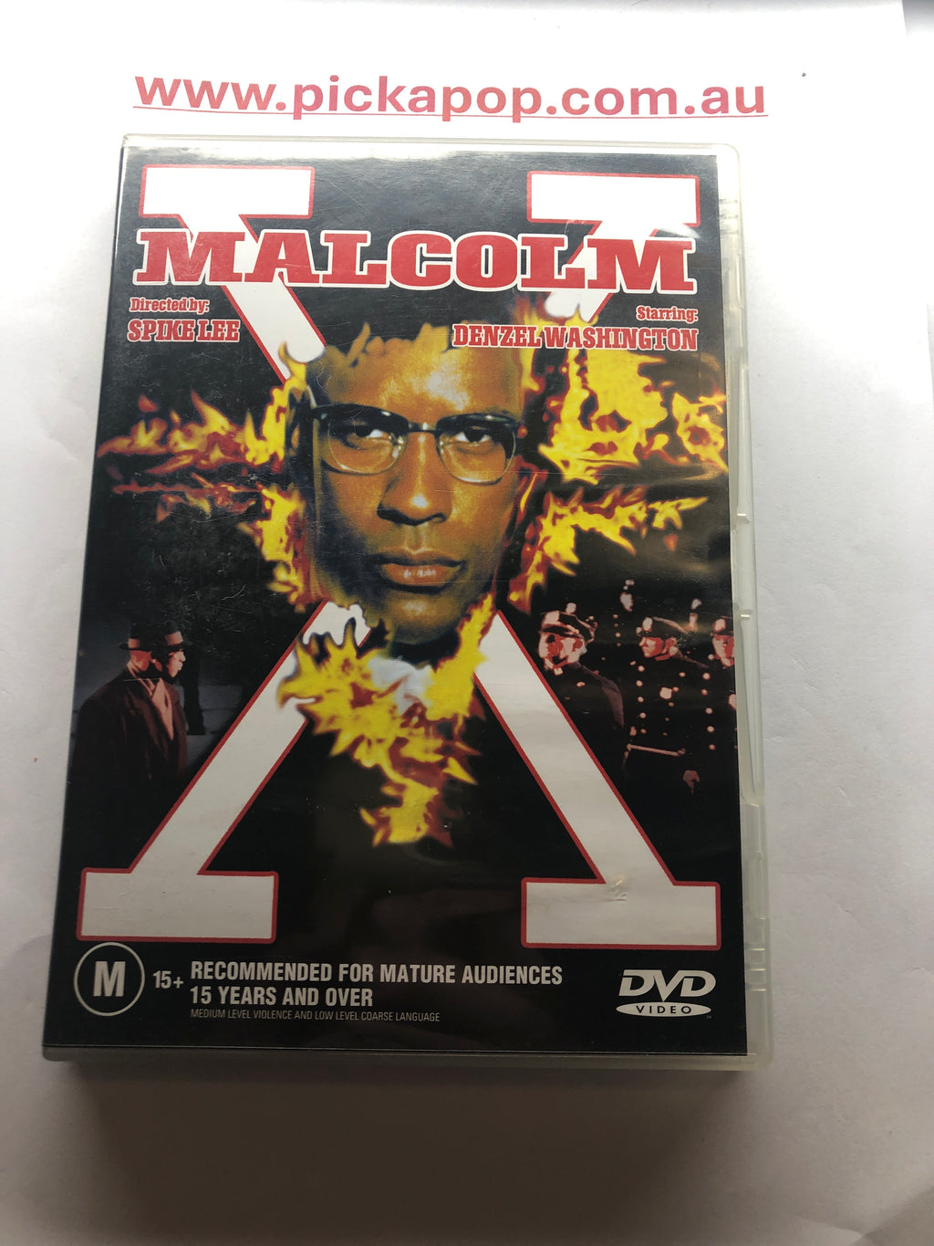 MALCOLM X - (PAL Region 4) DVD Cleaned and Tested