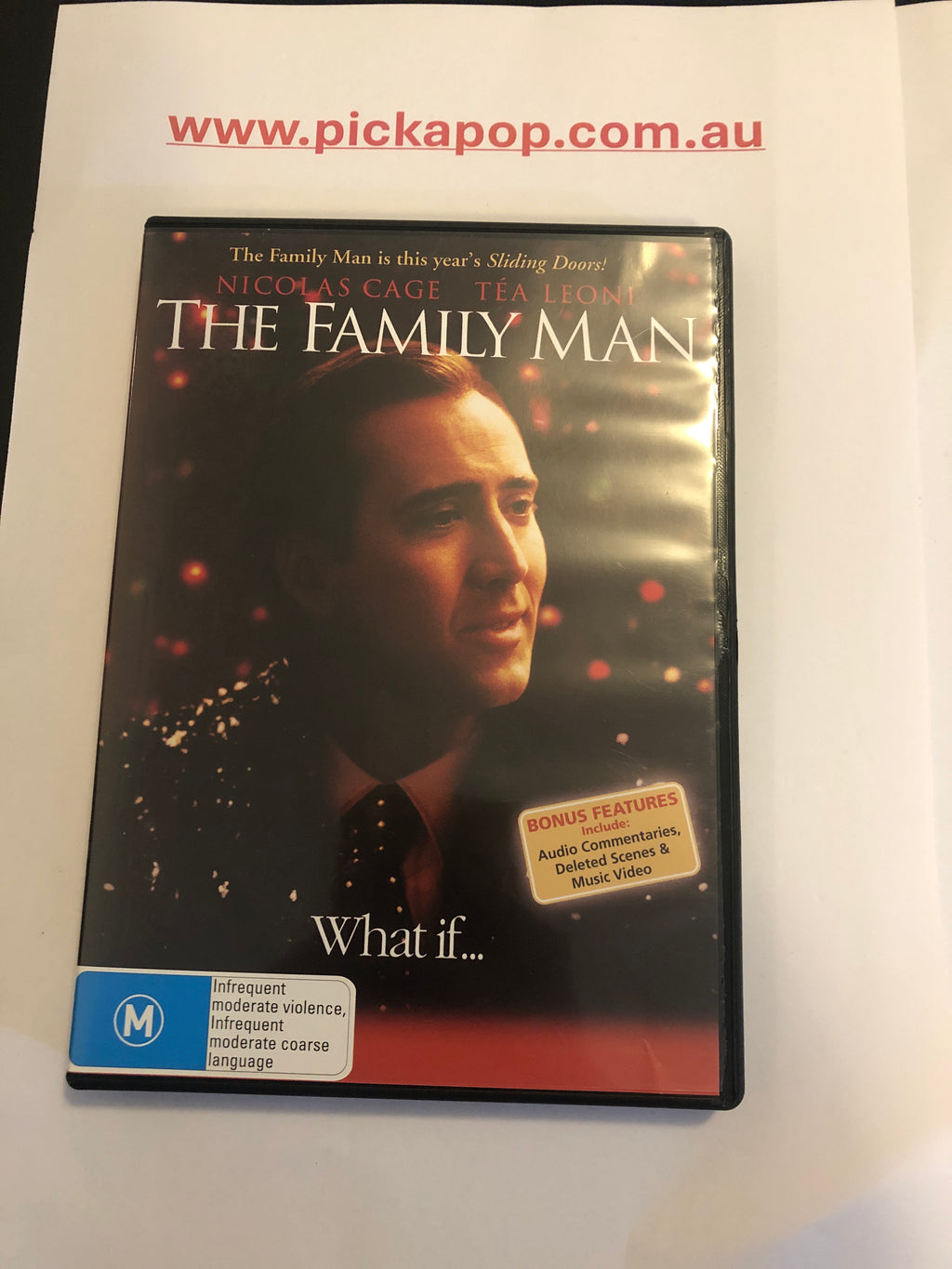 THE FAMILY MAN - (PAL Region 4) DVD Cleaned and Tested