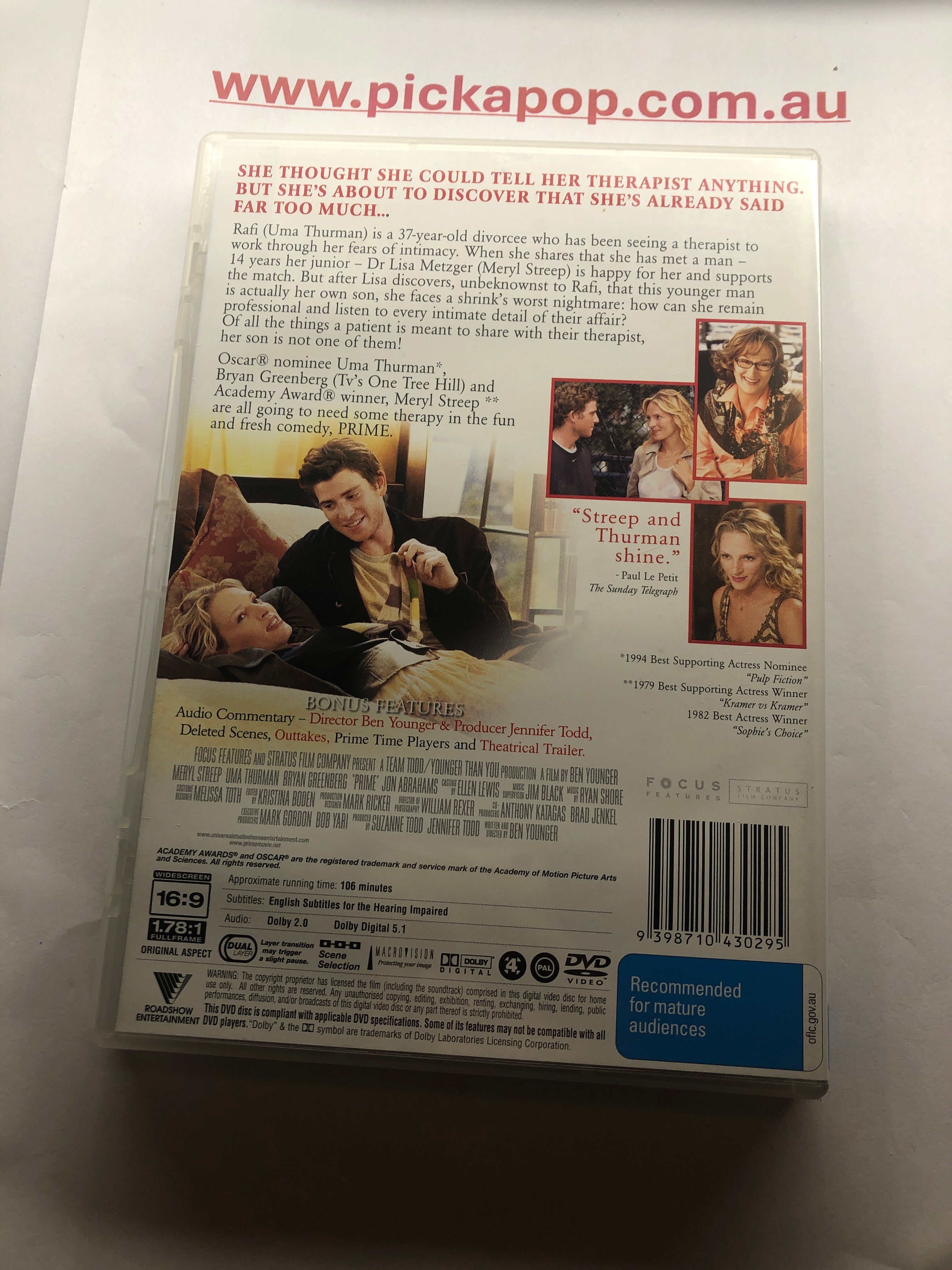 PRIME - (PAL Region 4) DVD Cleaned and Tested