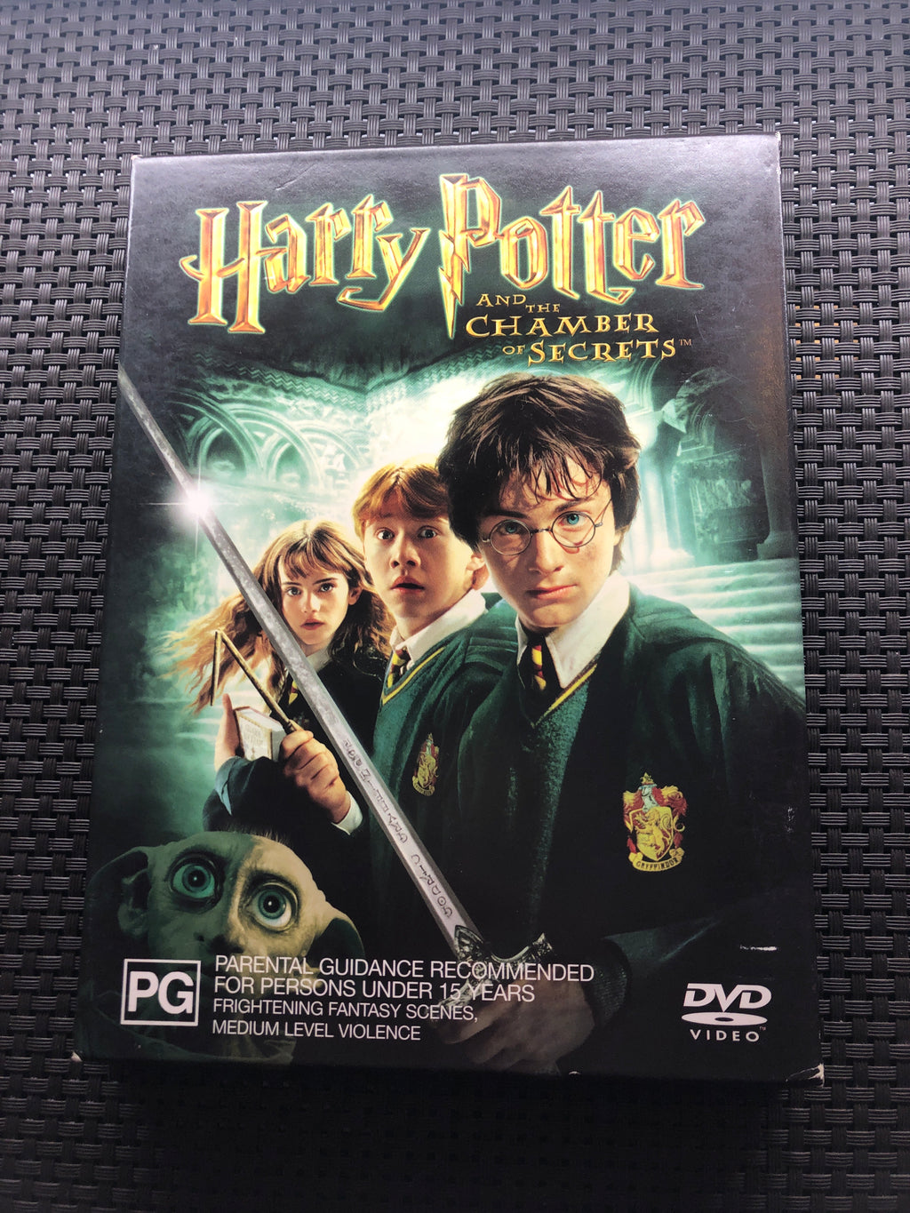 HARRY POTTER AND THE CHAMBER SECRETS - (PAL Region 4) DVD Cleaned and Tested