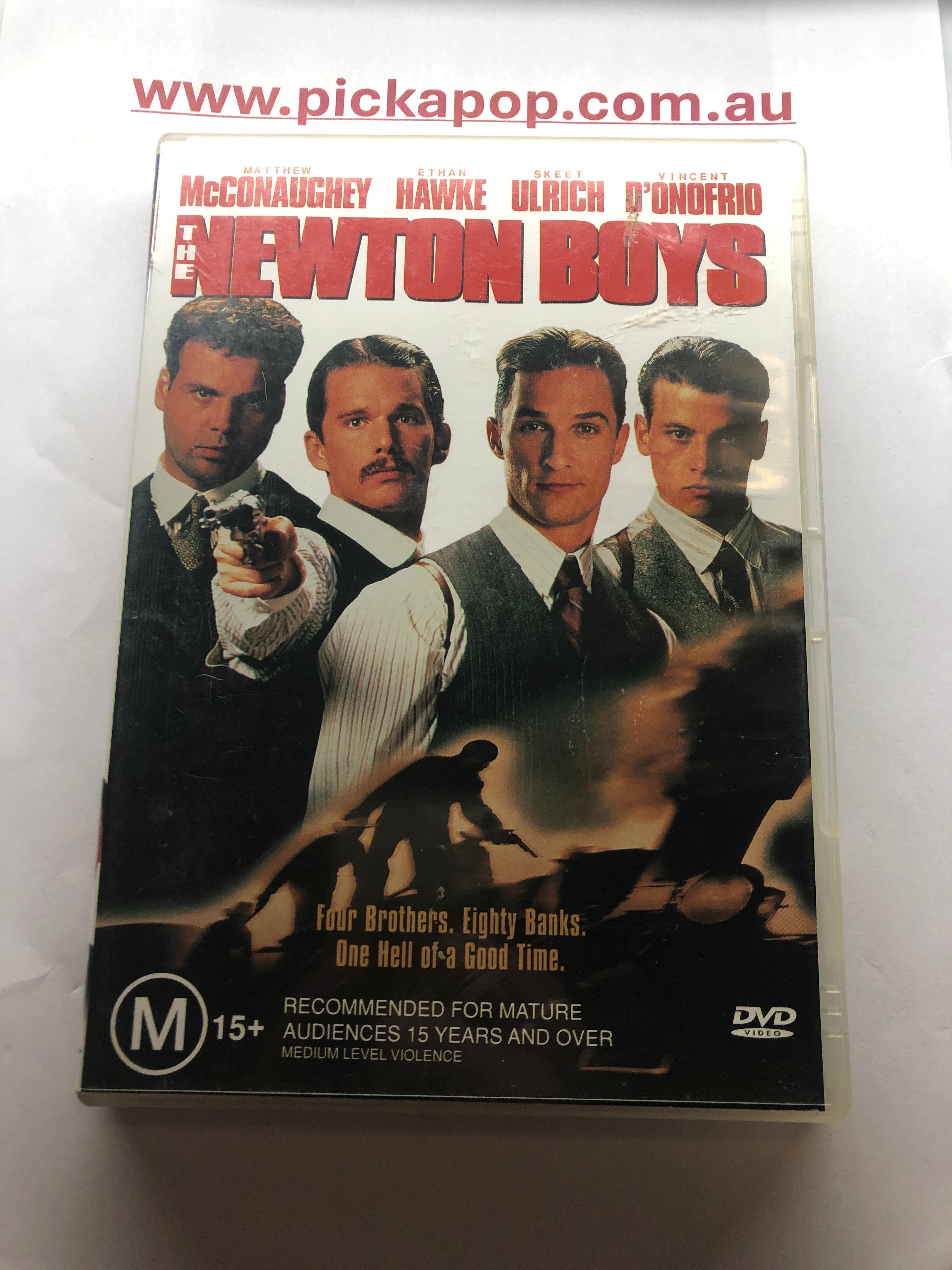 THE NEWTON BOYS - (PAL Region 4) DVD Cleaned and Tested