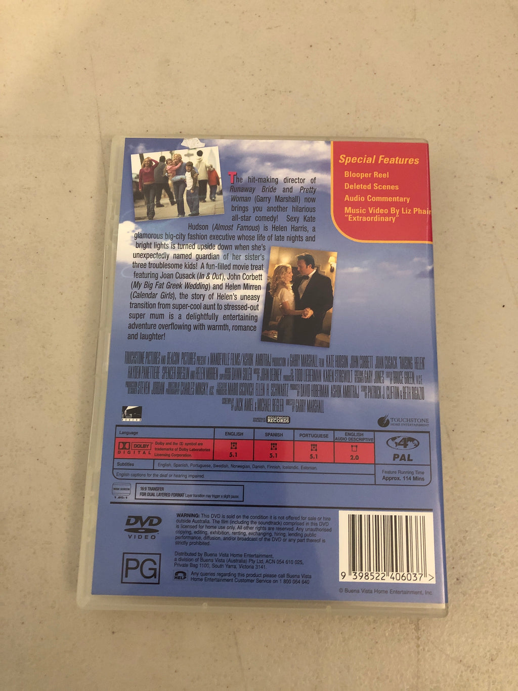RAISING HELEN - PAL Region 4 - DVD Cleaned and  Tested