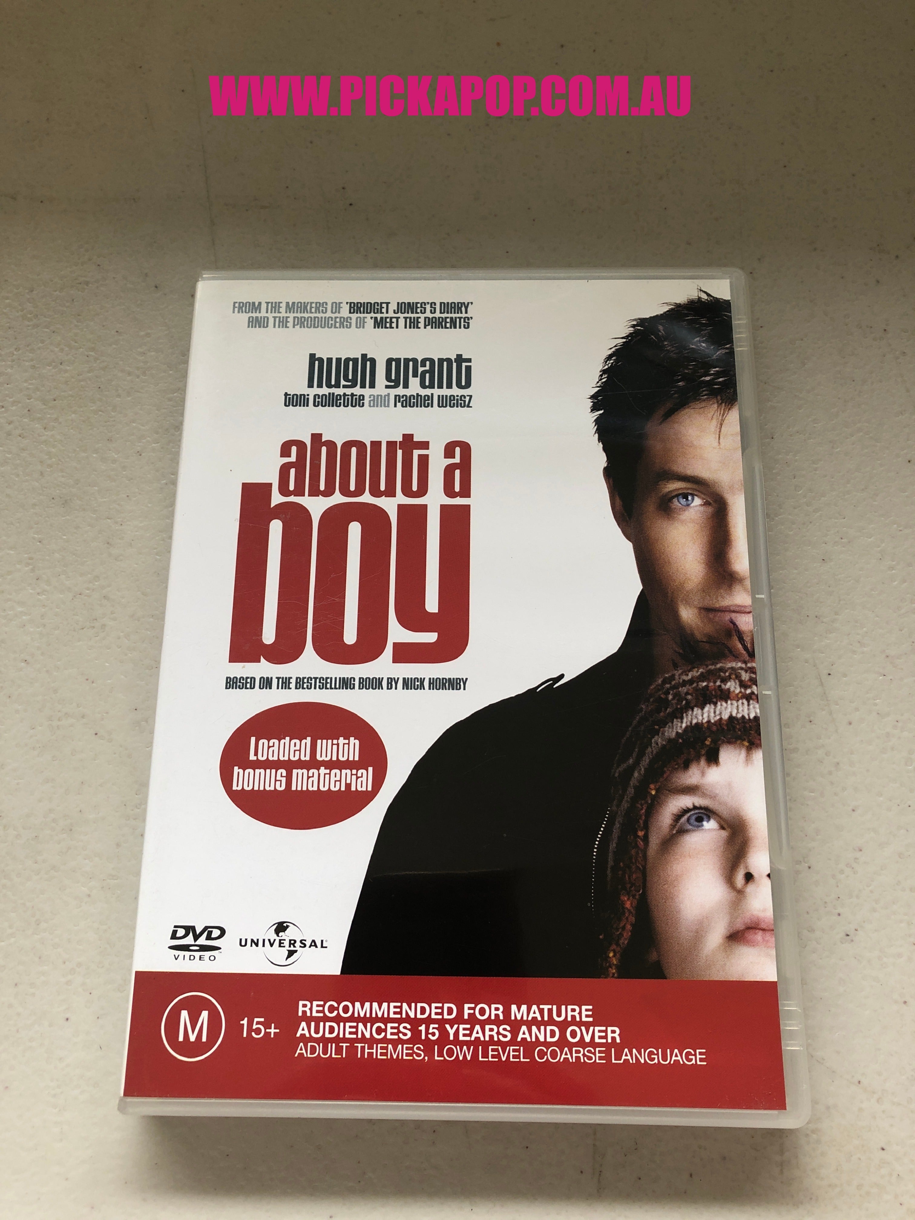 ABOUT A BOY - PAL Region 4 - DVD Cleaned and Tested