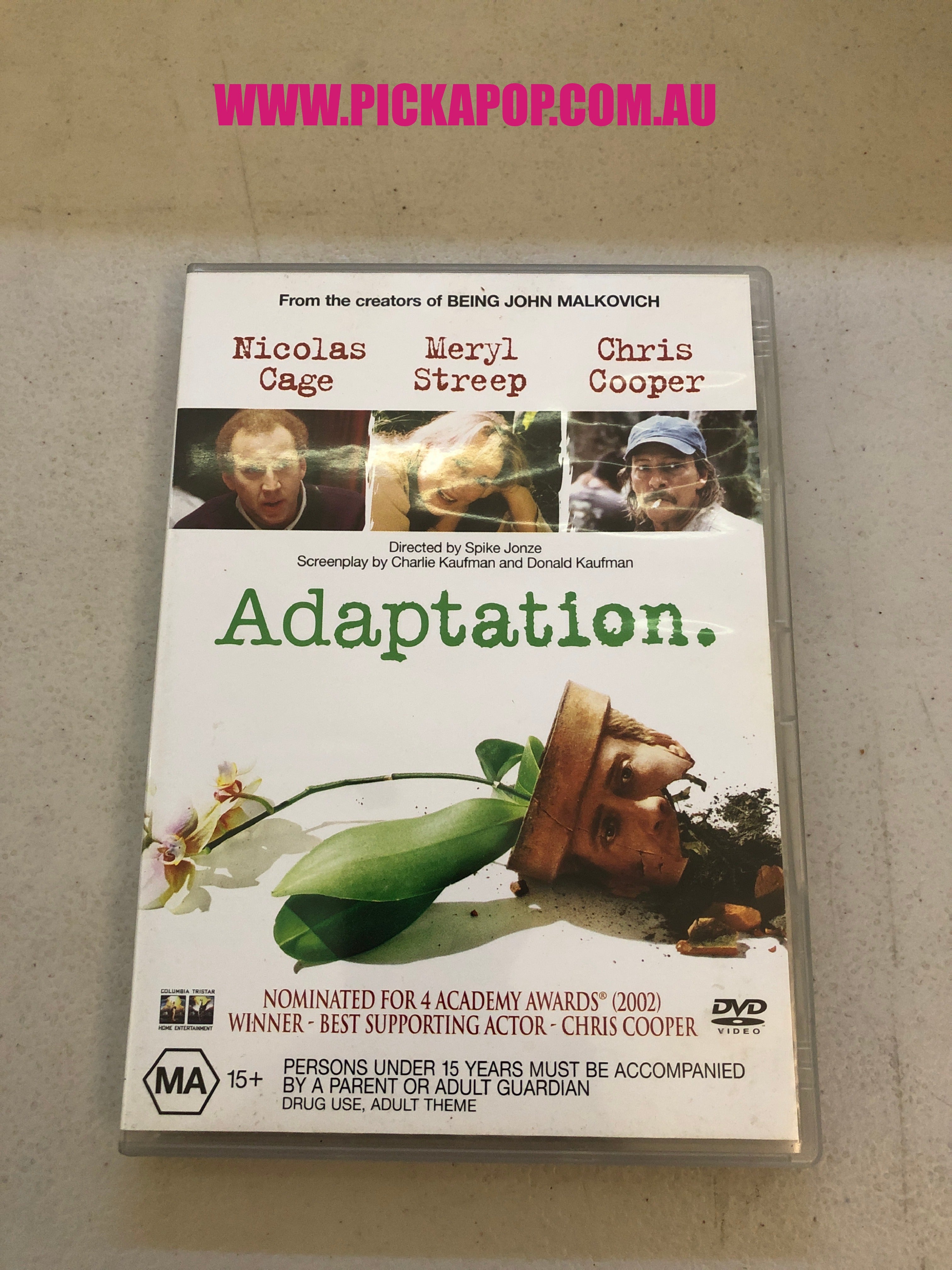 ADAPTATION - PAL Region 4 - DVD Cleaned and Tested